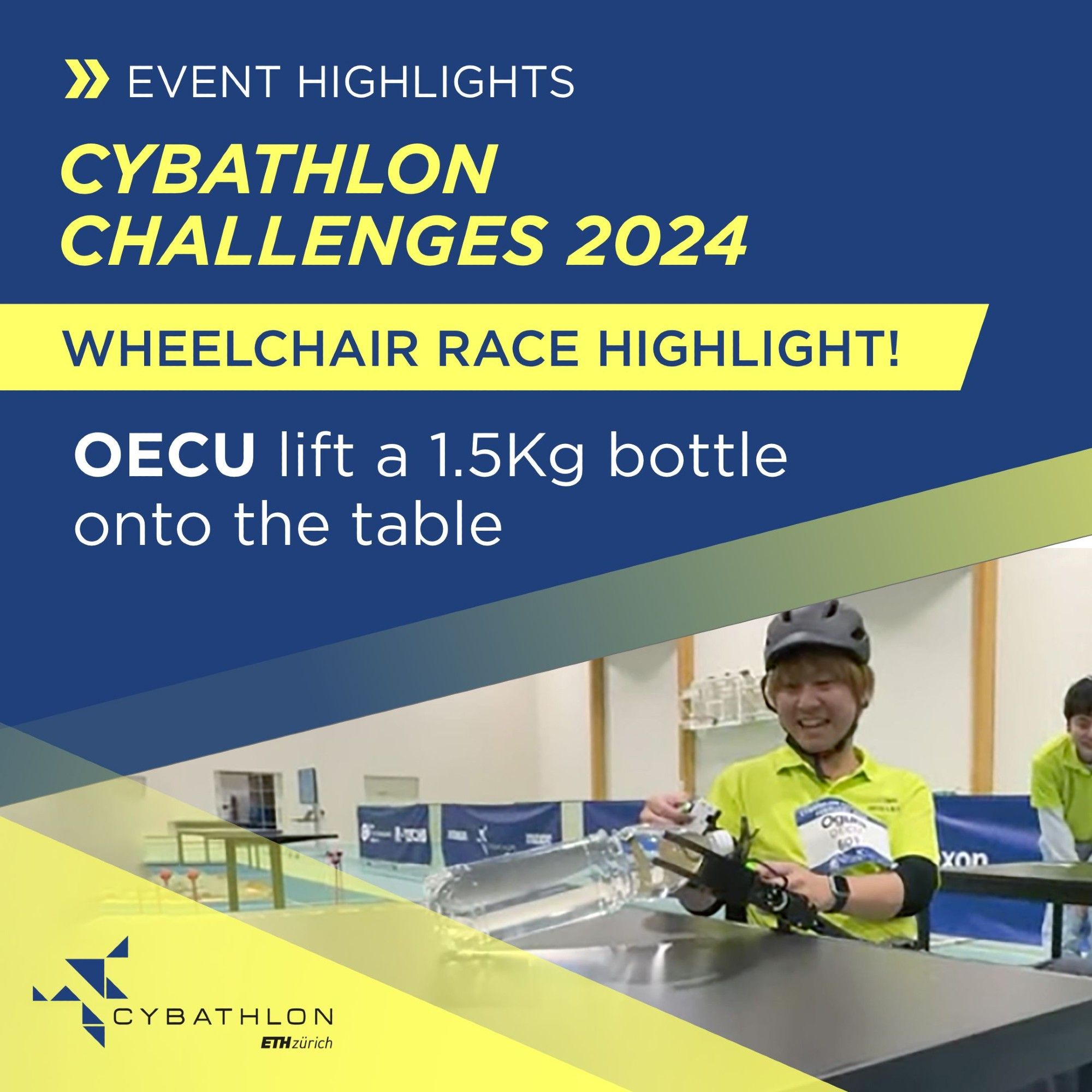 CYBATHLON Challenges Wheelchair Race Highlight