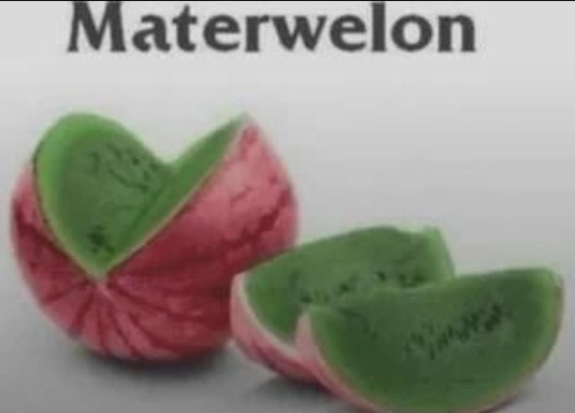 Inversed Watermelons called Materwelons