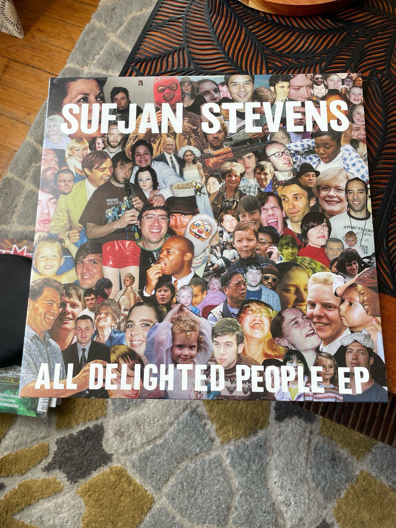 EP All Delighted People de Sufjan Stevens en vinyle.