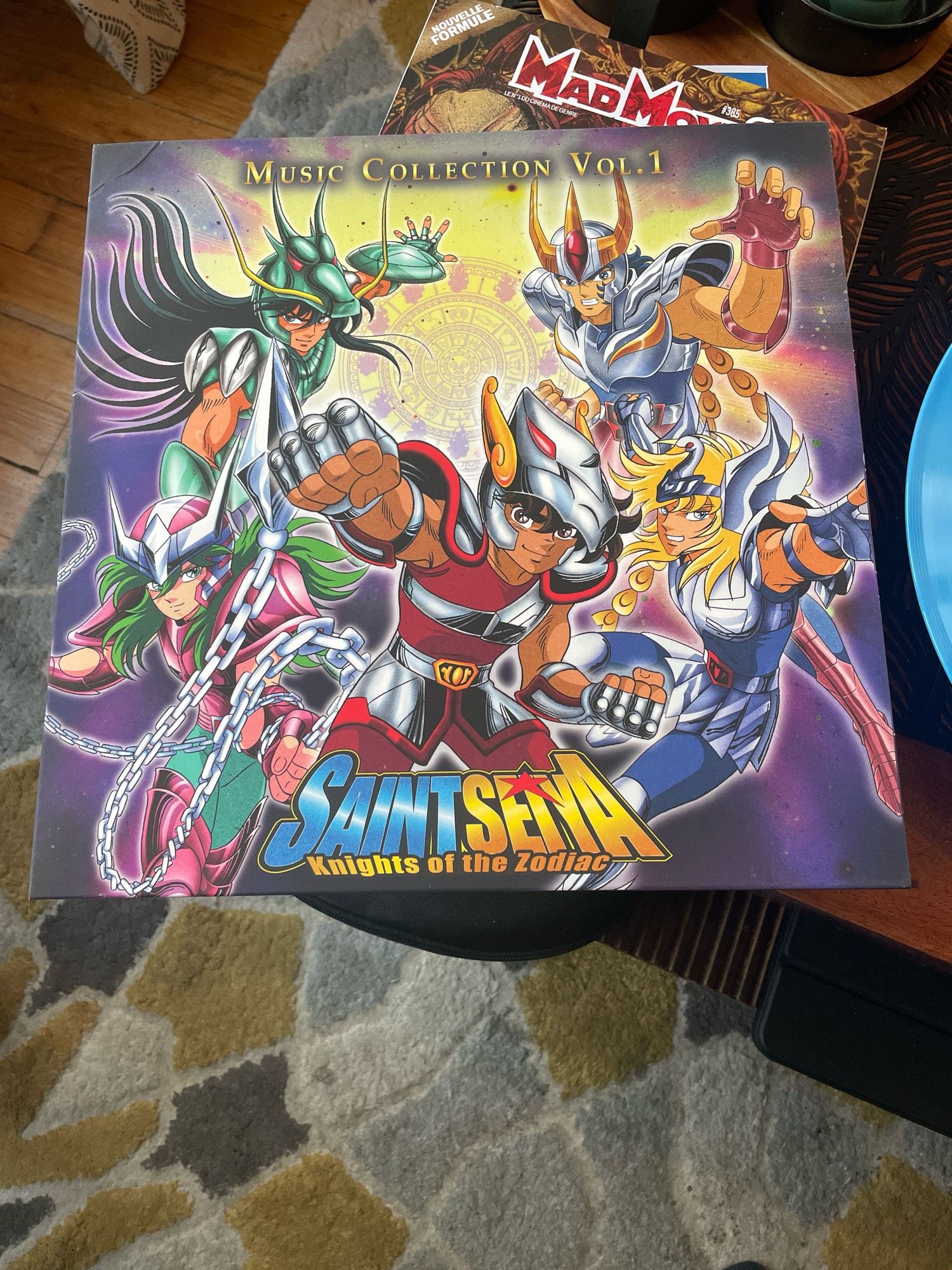 OST Saint Seiya en vinyle. Volume 1.