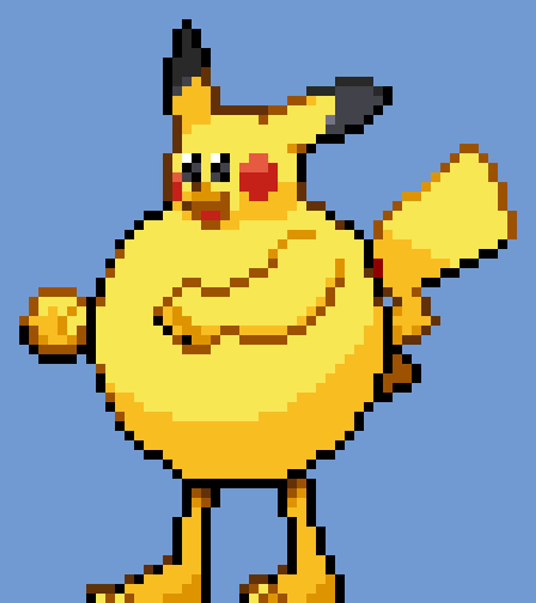 Pikachuman
Source: Pikachu
Pokémon Black / White (NDS) by Game Freak