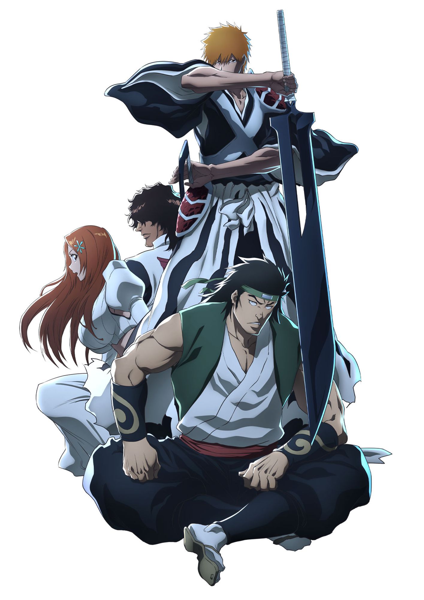 Arte visual de "BLEACH: Sennen Kessen-hen (Thousand-Year Blood War Arc) - Part 3: Soukoku-tan (The Conflict)" (versão sem texto).