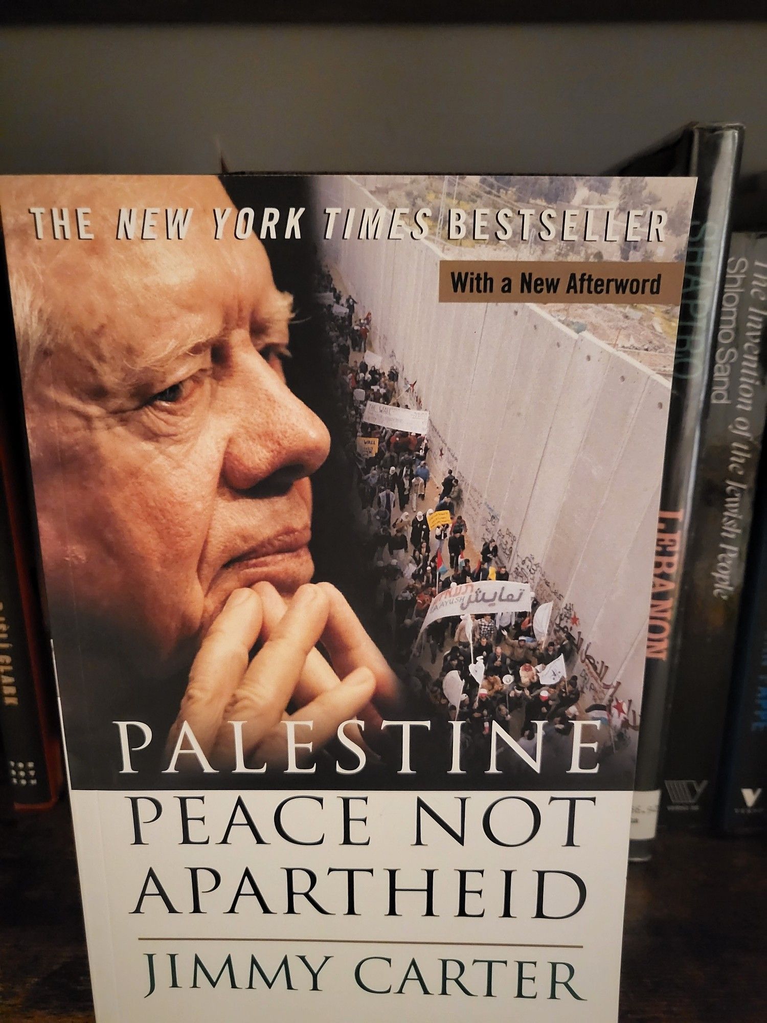 picture of Jimmy Carter's book: Palestine: Peace Not Apartheid