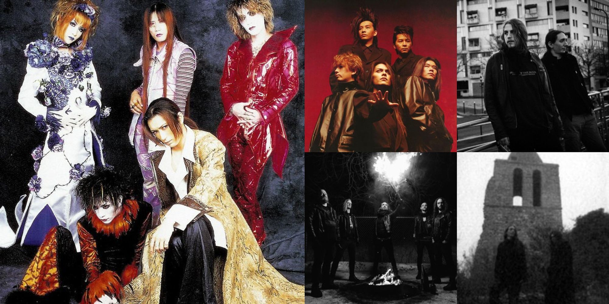 MALICE MIZER (159) BUCK-TICK (21) Lantlôs (21) Spectral Wound (21) Mortifera (17)