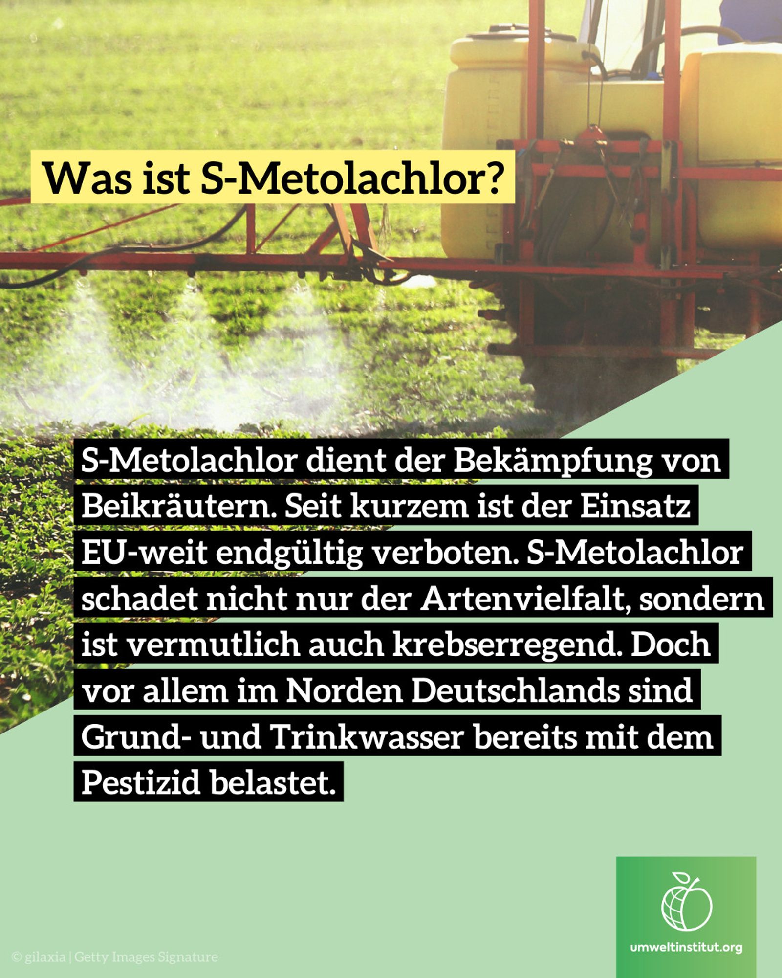 Was ist  S-Metolachlor?