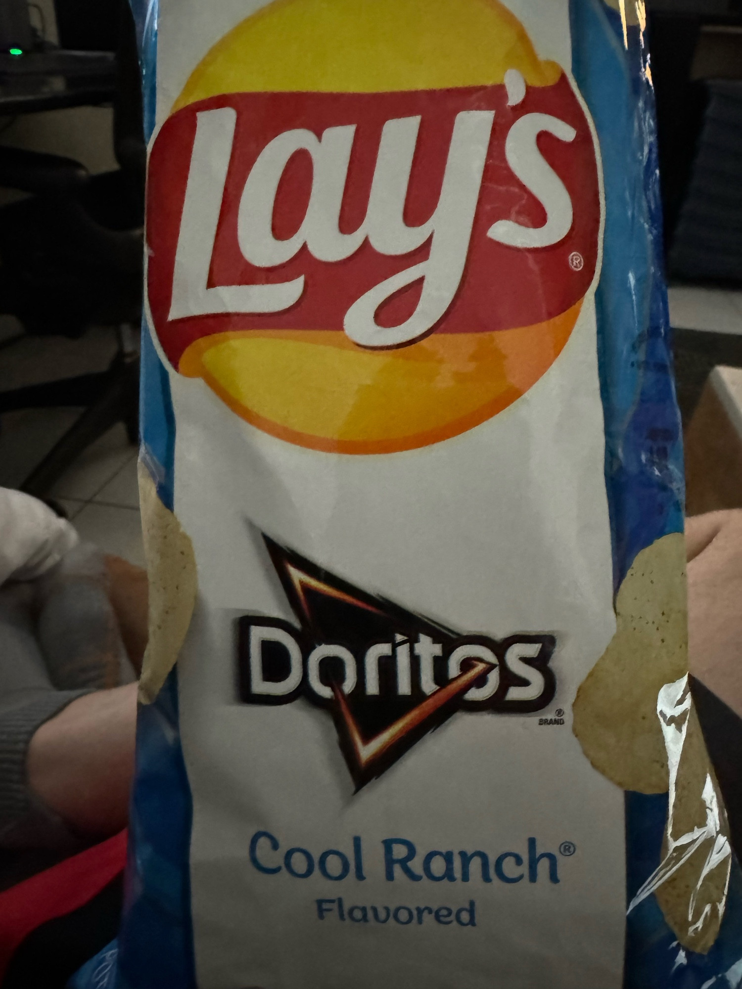 Cool ranch Doritos lays