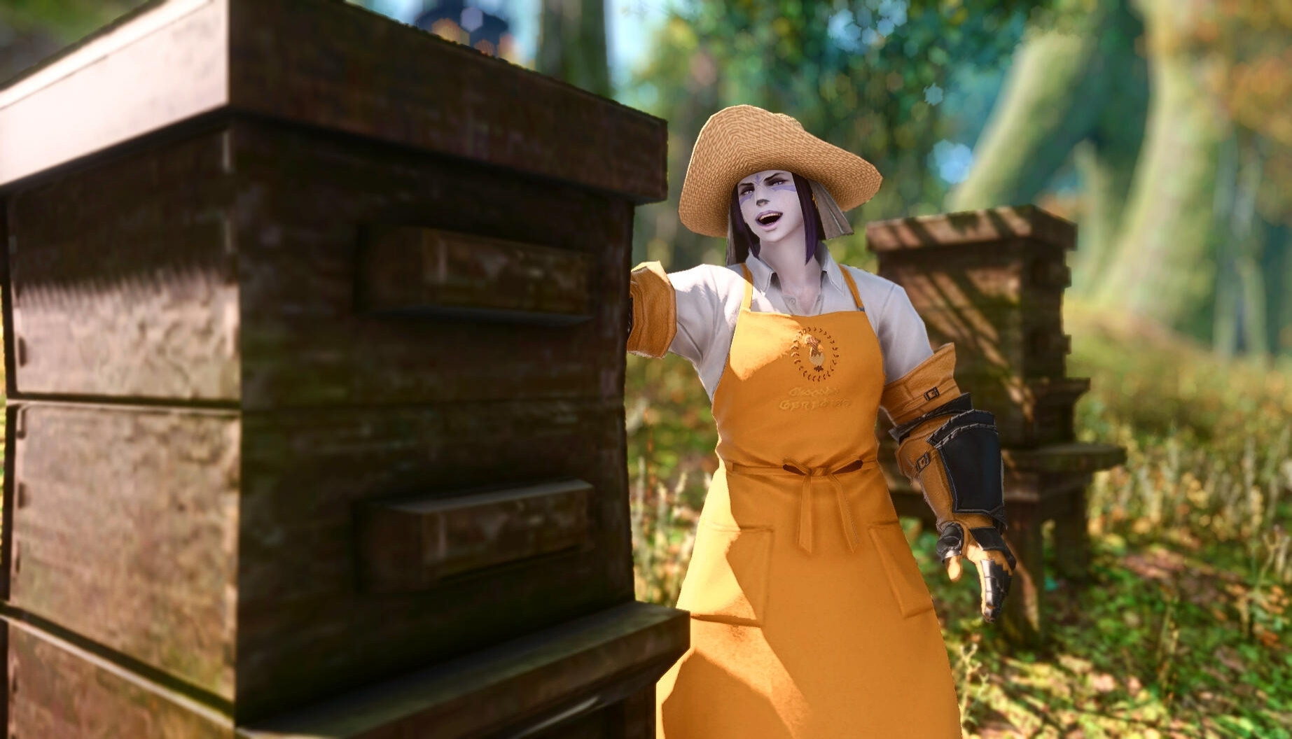 Roegadyn Beekeeper FFXIV screenshot