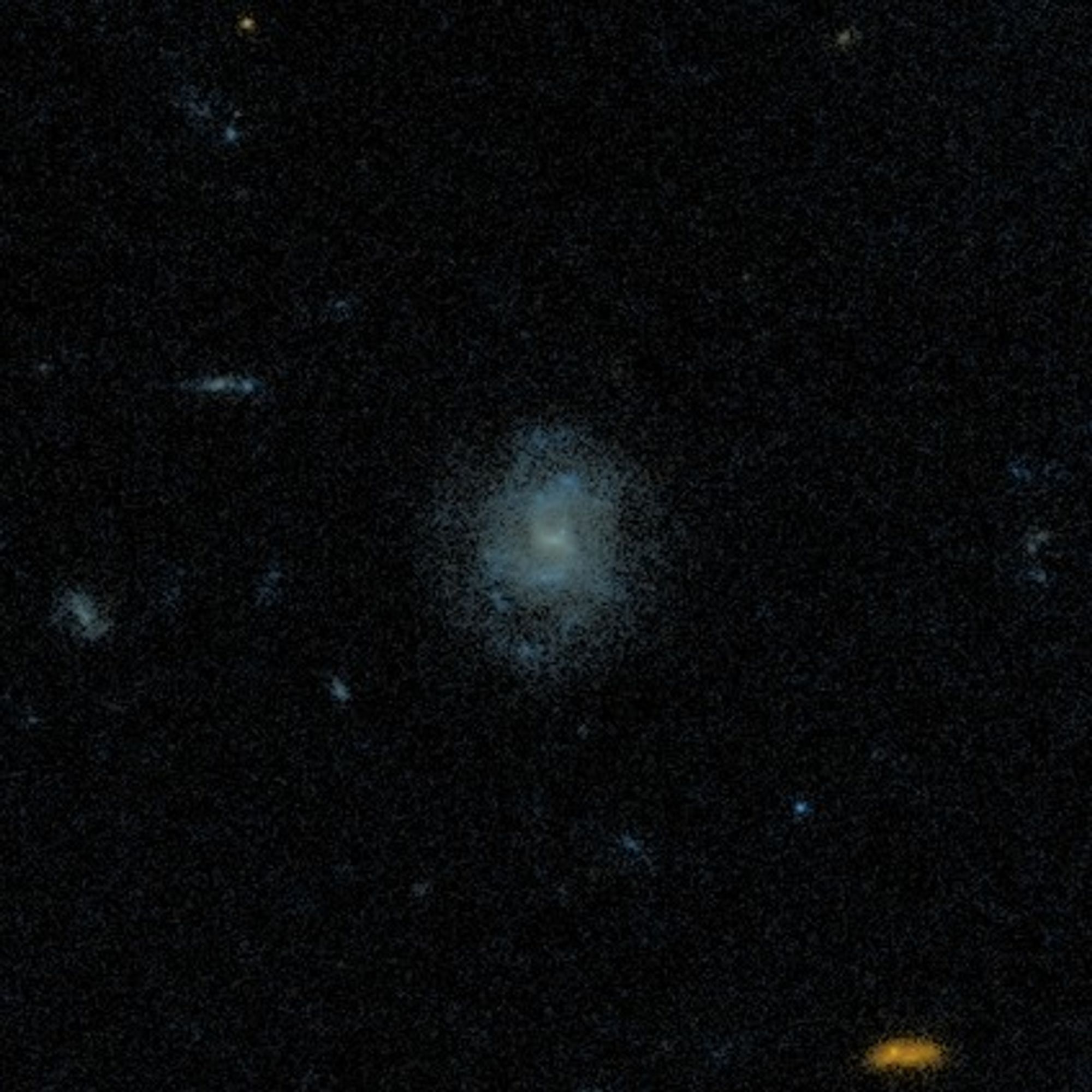 A spiral galaxy from the Galaxy Zoo: Hubble project, classified by 45 volunteers.