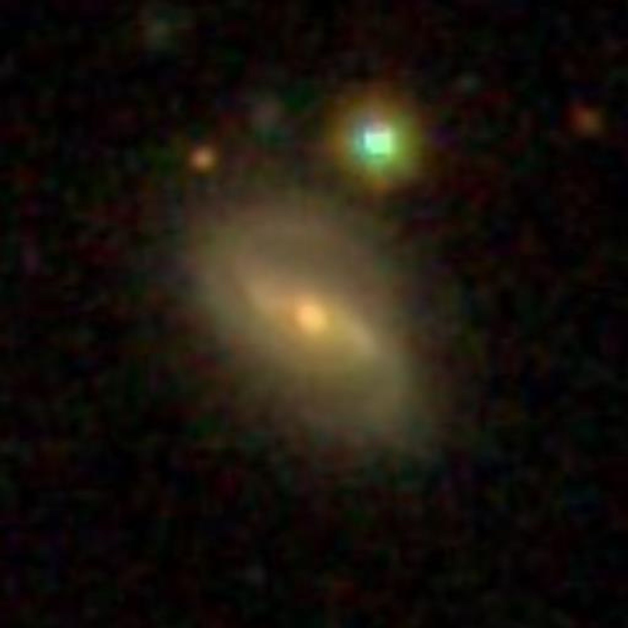 A barred spiral galaxy from the Galaxy Zoo 2 project, classified by 32 volunteers.