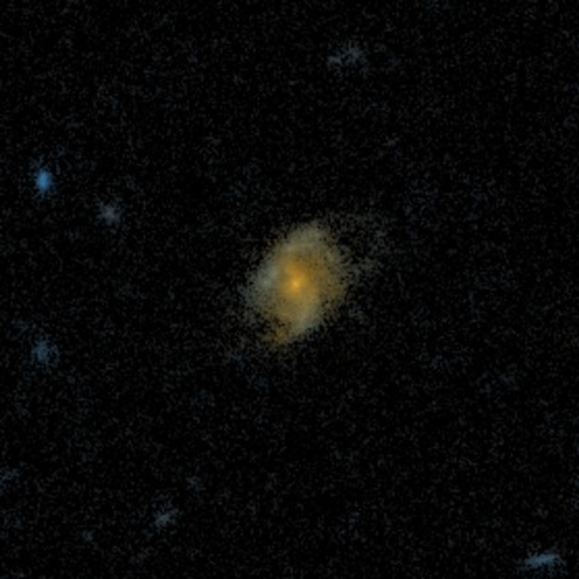 A spiral galaxy from the Galaxy Zoo: Hubble project, classified by 52 volunteers.