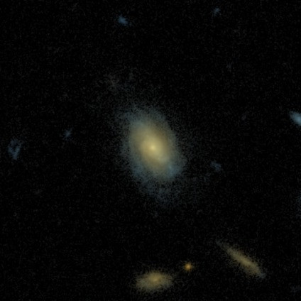 A spiral galaxy from the Galaxy Zoo: Hubble project, classified by 52 volunteers.