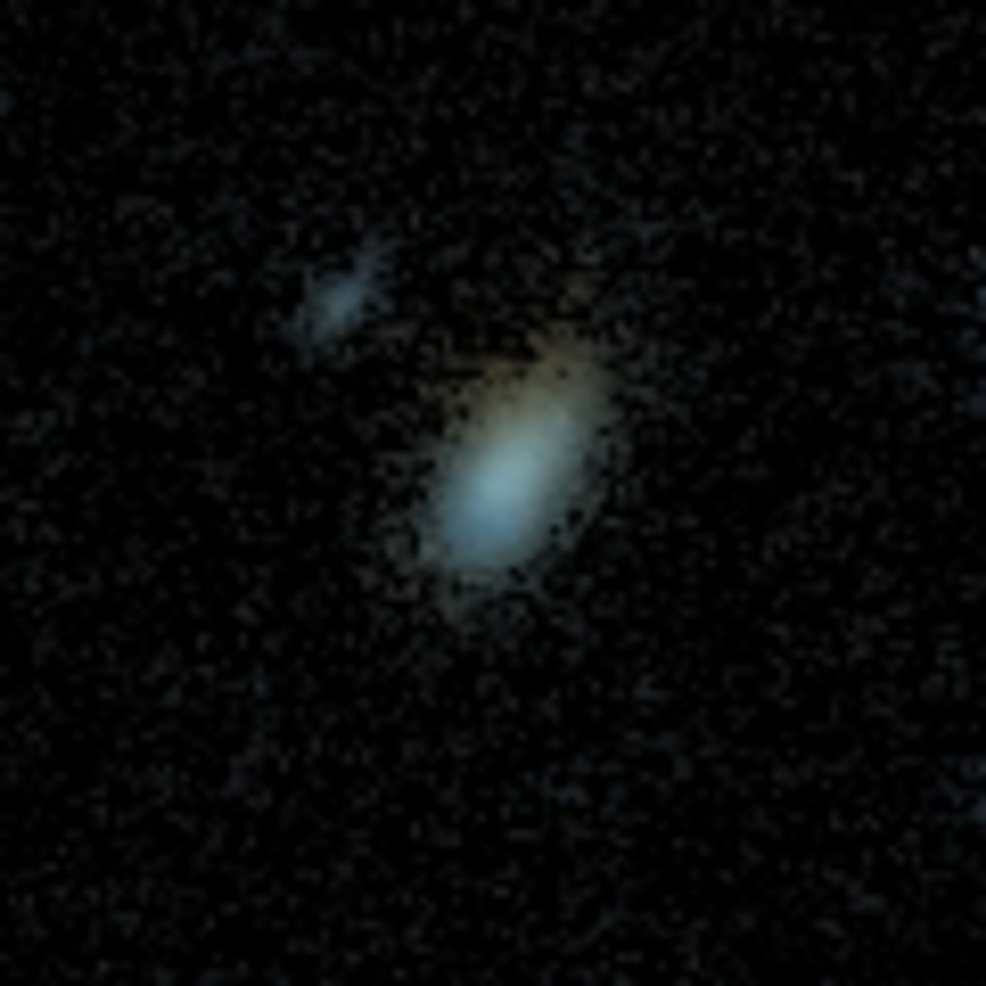 A smooth galaxy from the Galaxy Zoo: Hubble project, classified by 45 volunteers.