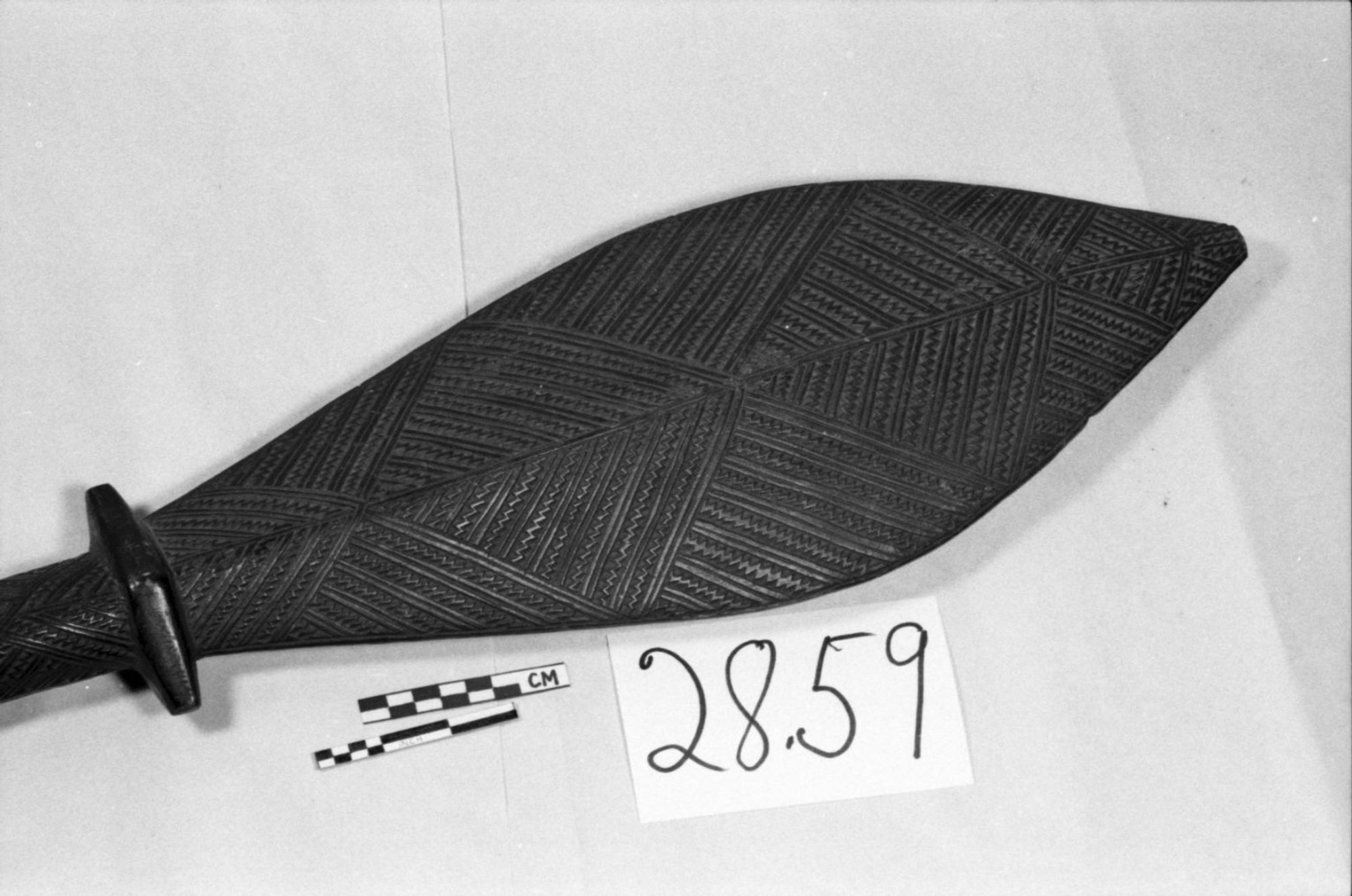 Carved Paddle