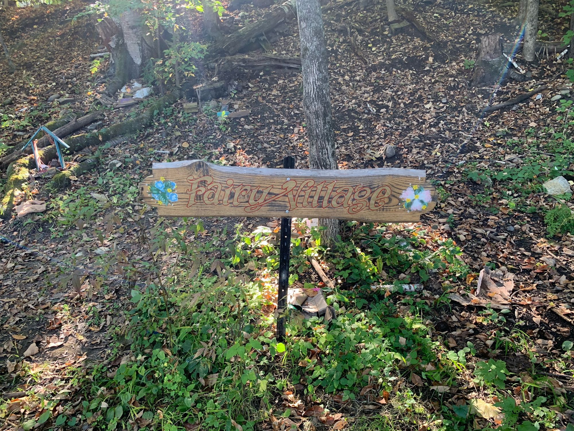 Fairy Village sign