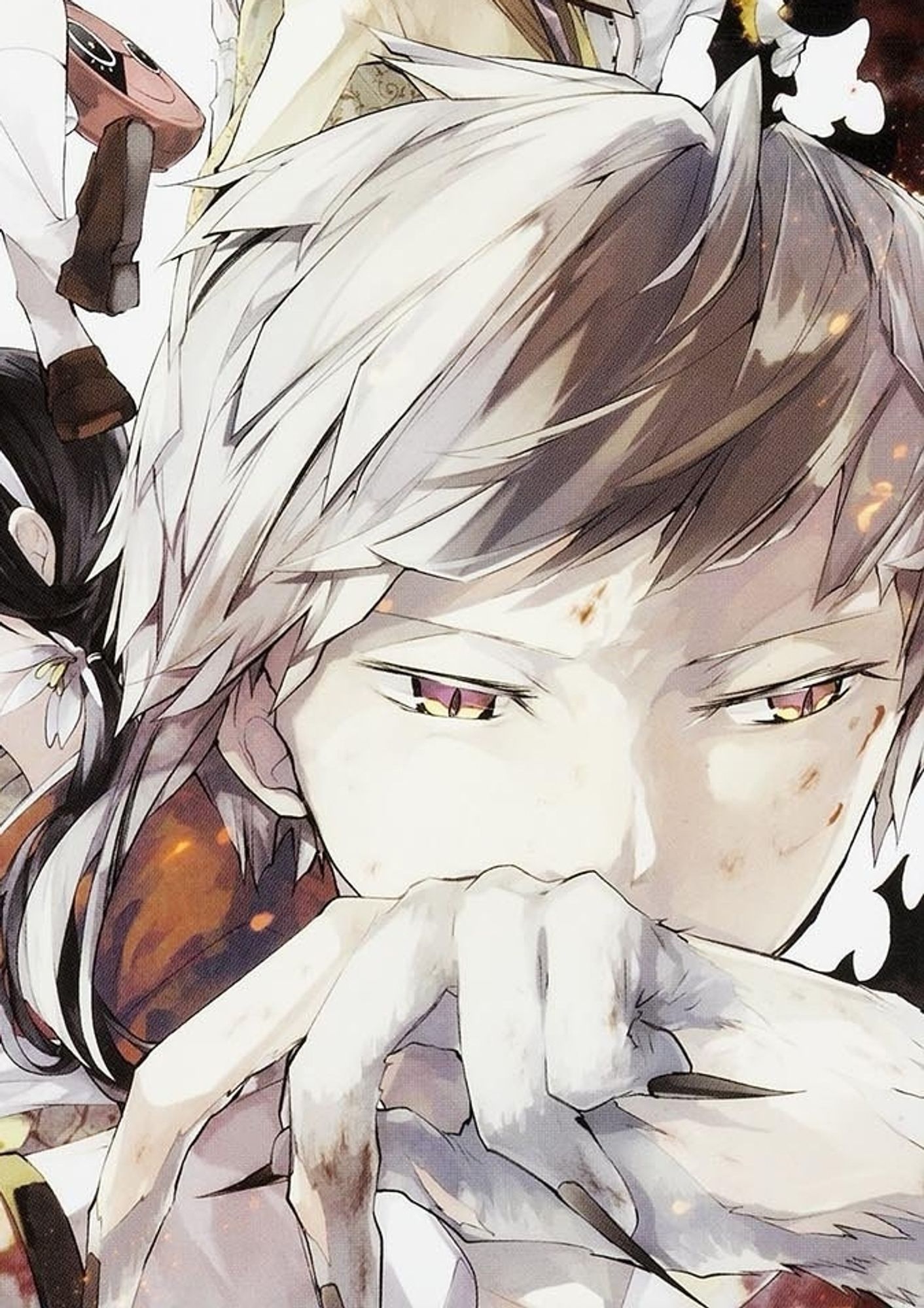 Atsushi na capa do volume 7 de Bungou Stray Dogs