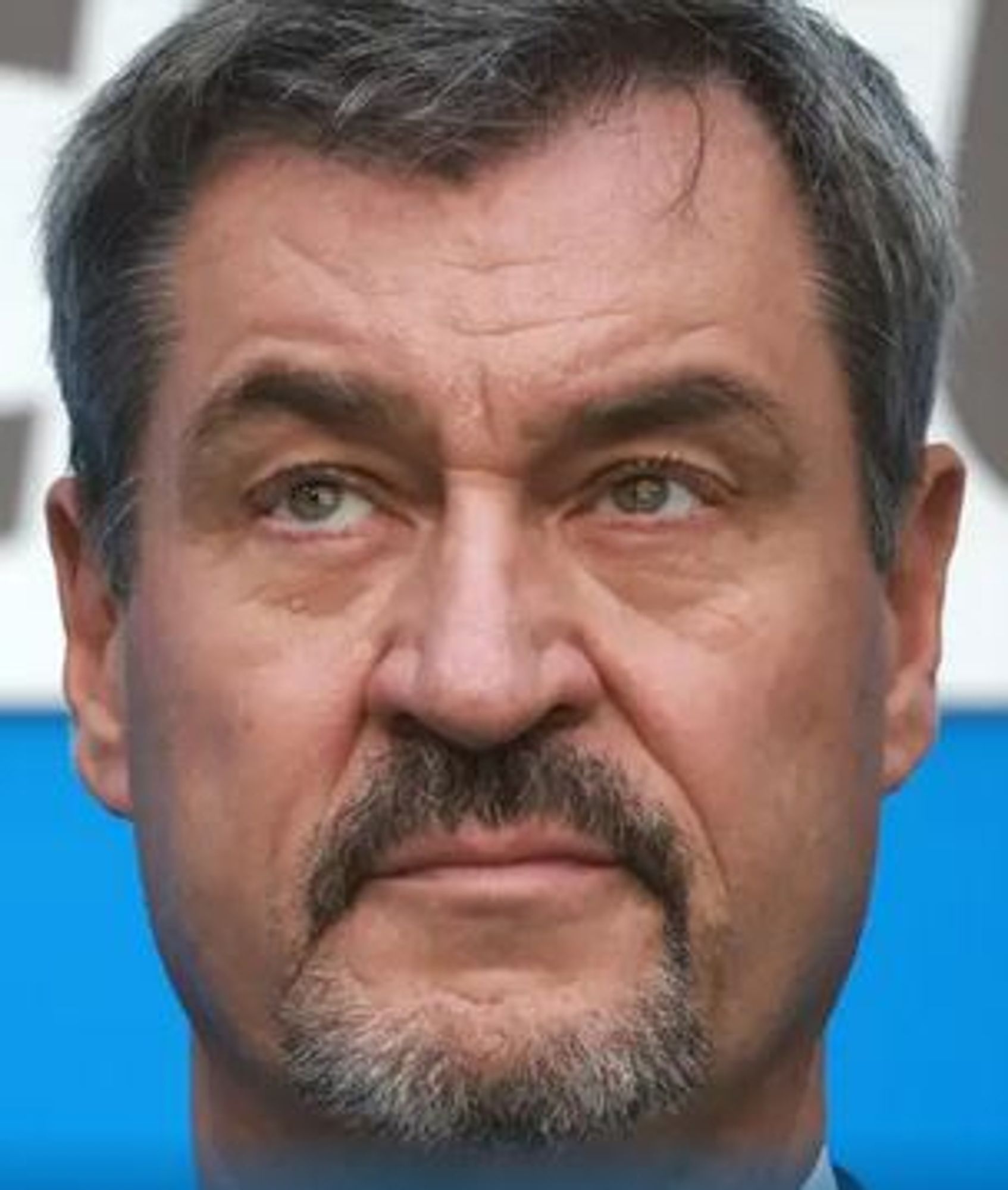 Markus Söder mit Schnauz- und Kinnbartkombination