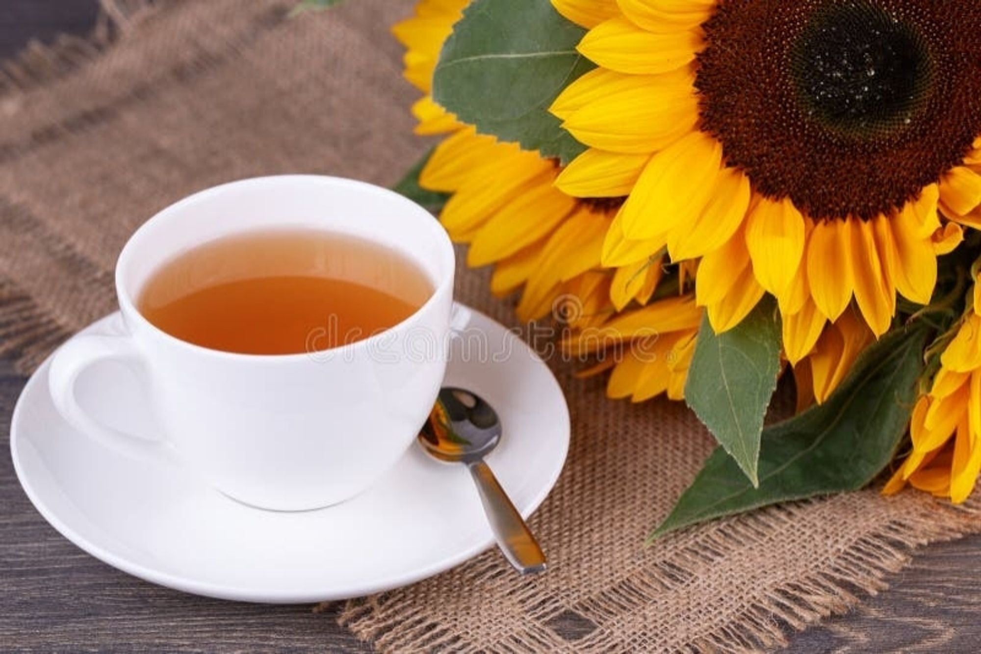 Sunflower tea