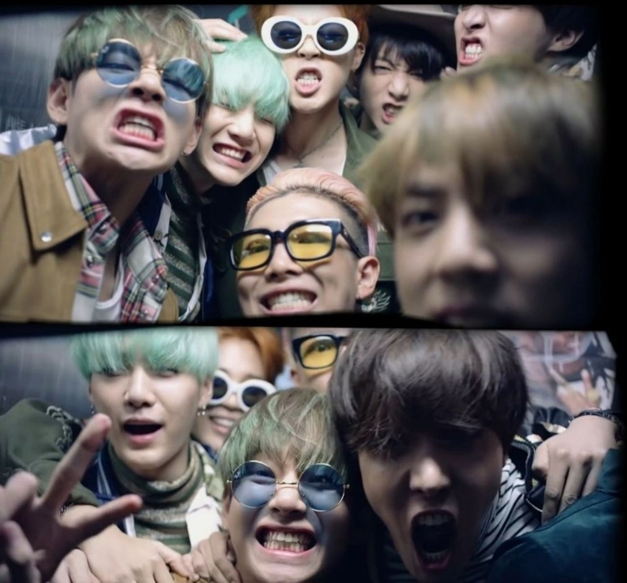 Bts ot7 from RUN video