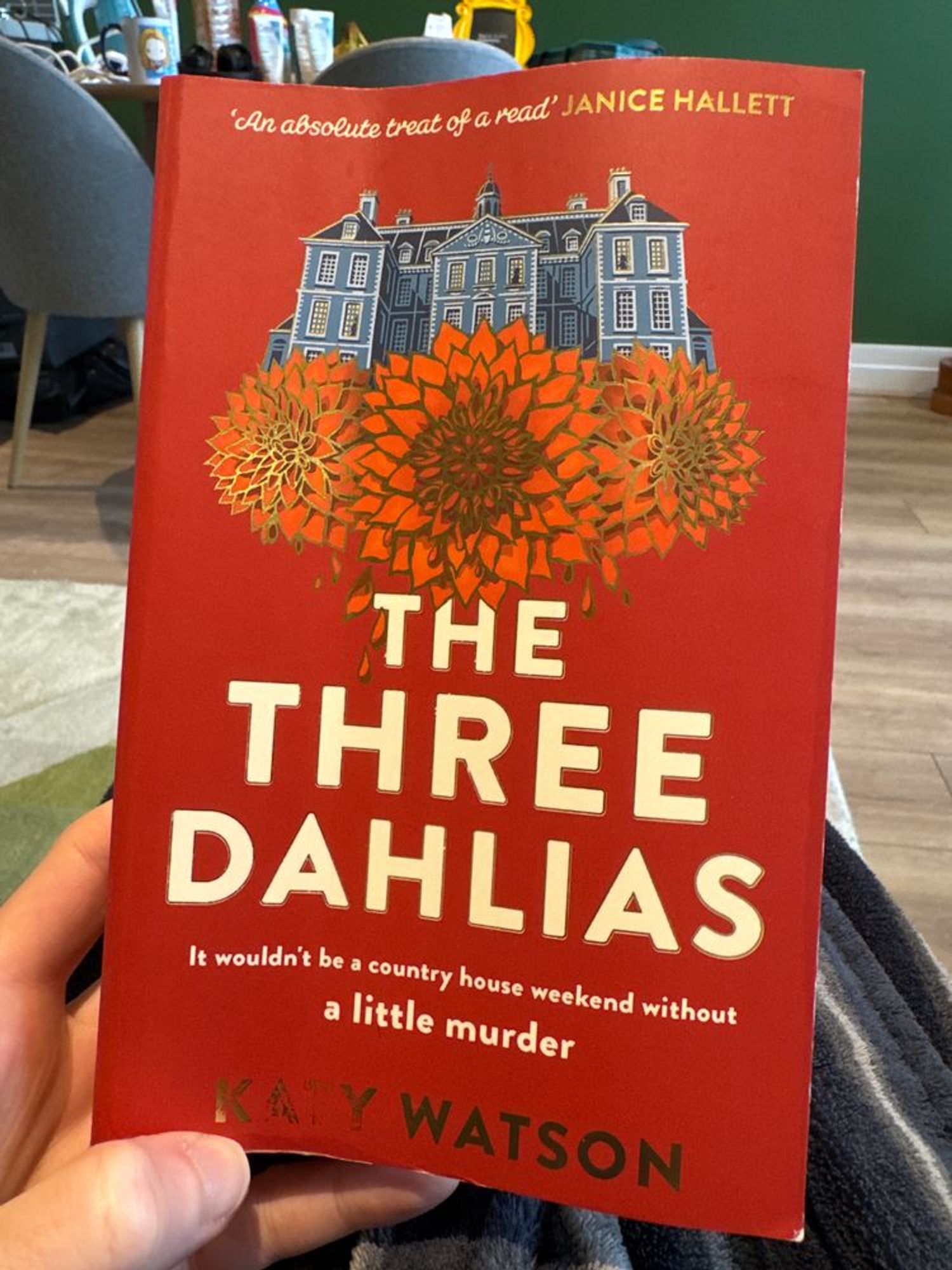 Cover of The Three Dahlias by Katy Watson.