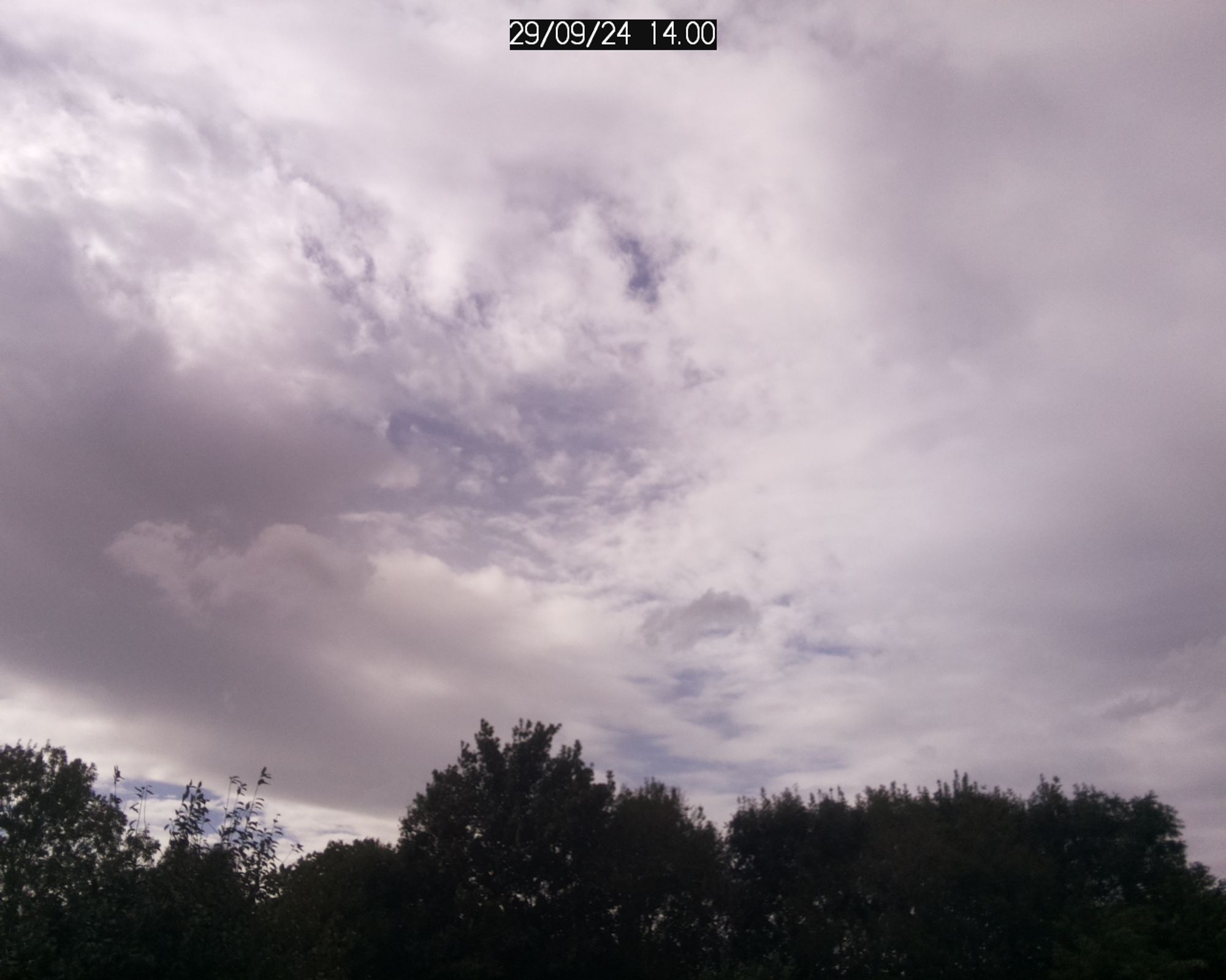 Photo of the sky above Yeovil, Somerset