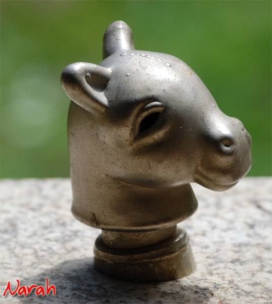 original my little pony g1 "piggy pony" mexico brass mold head blank