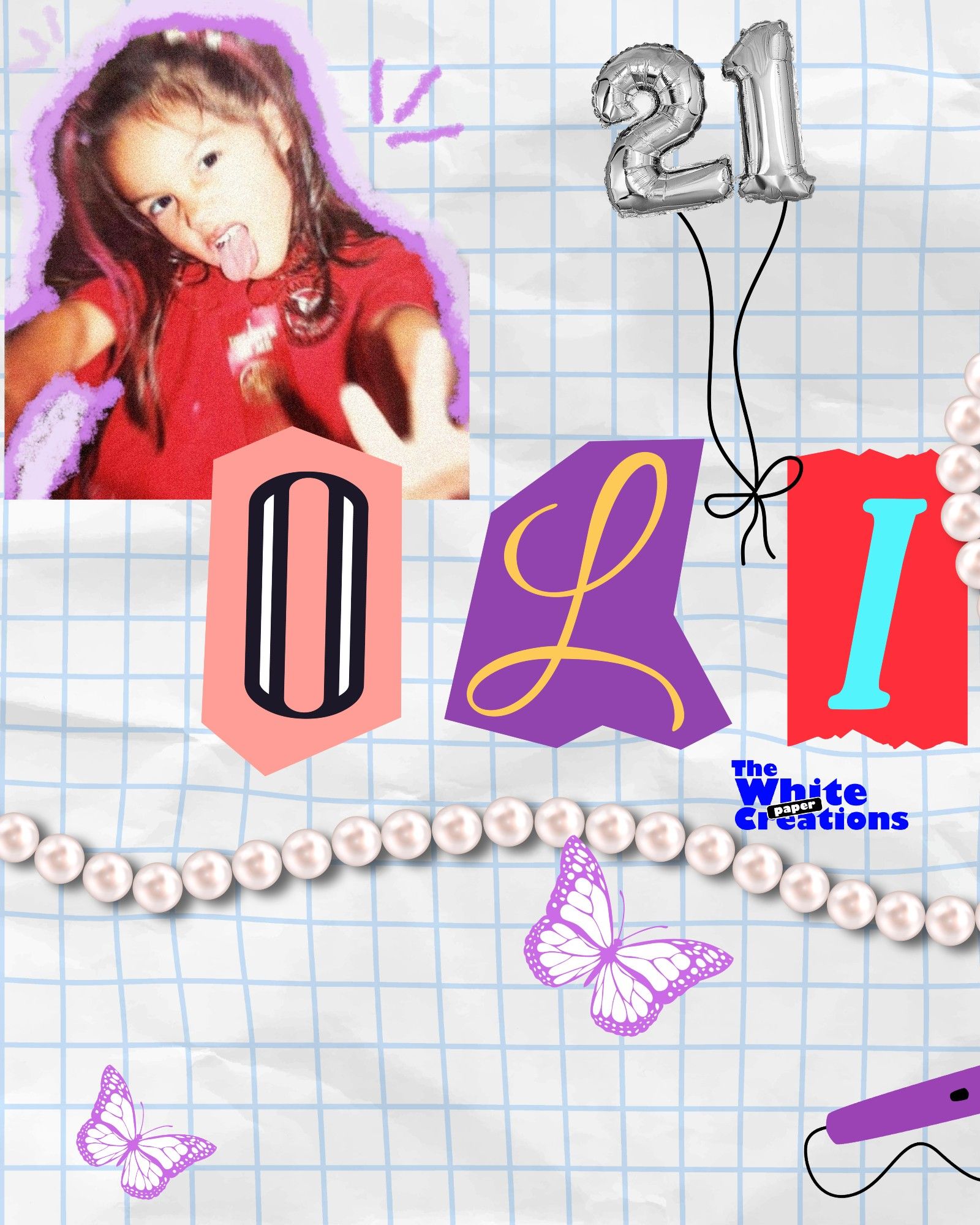 olivia rodrigo typography fan art