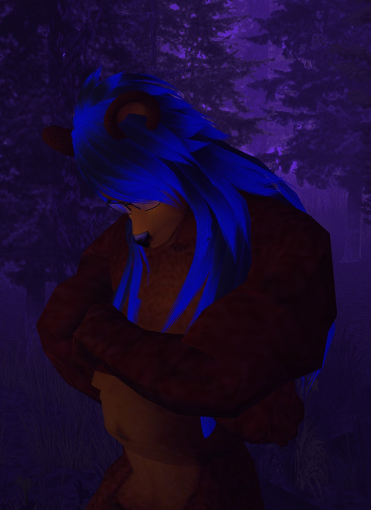 IMVU bear furry avatar.