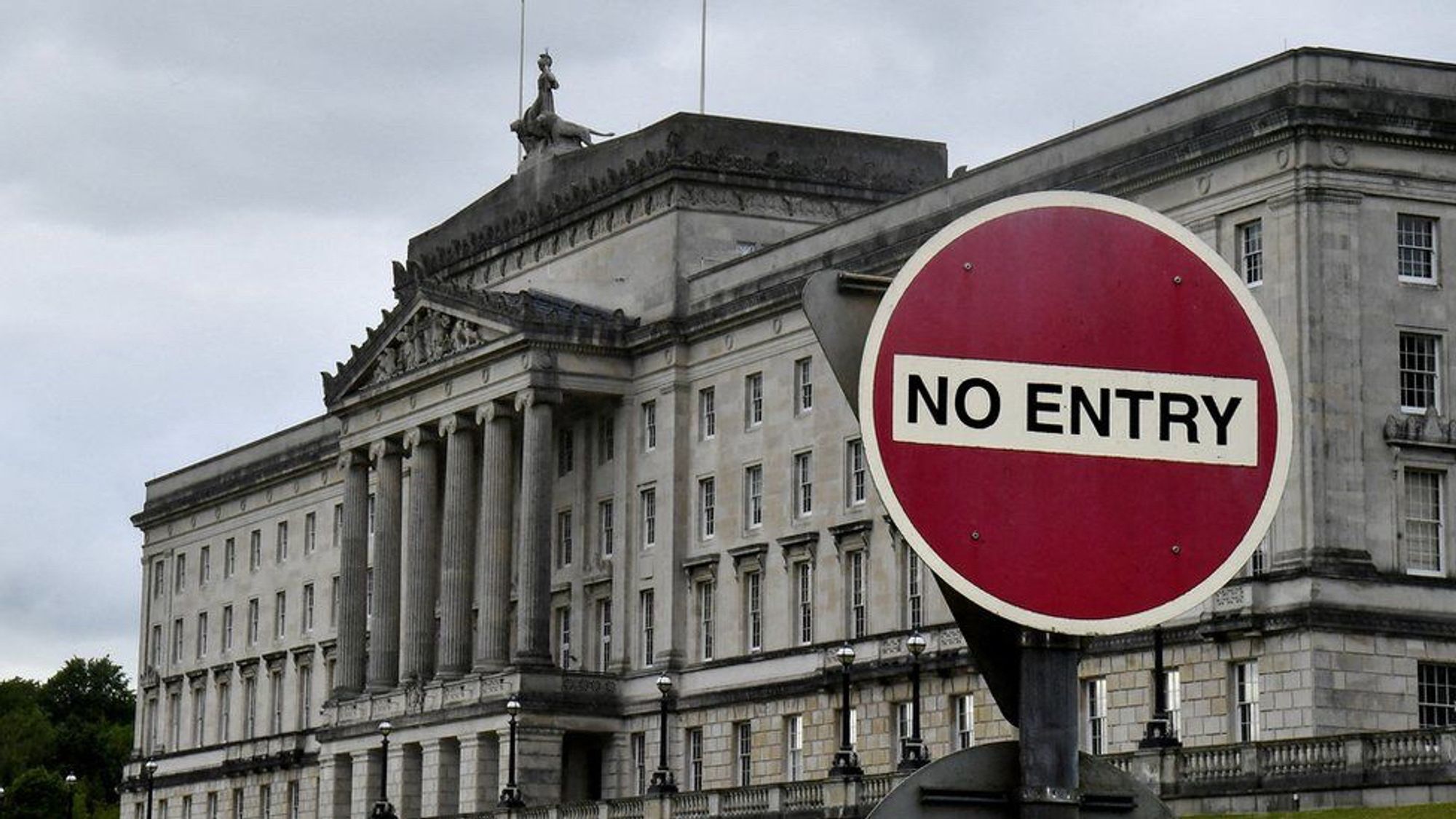 Stormont no entry meme