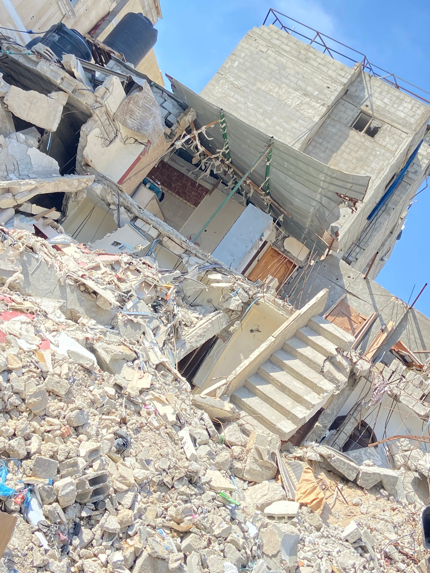 Gaza in ruins.