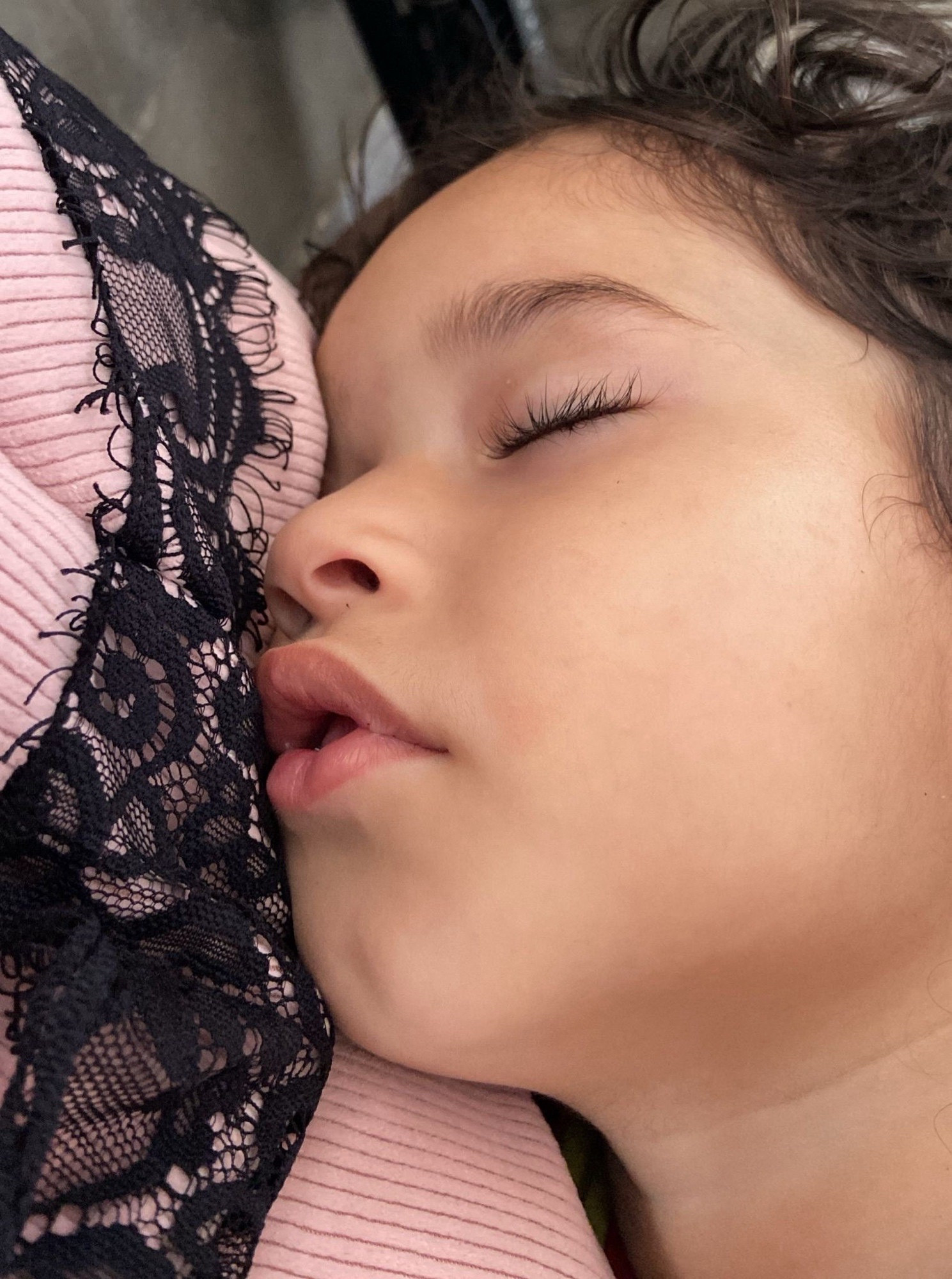 Tasneem's youngest daughter, Alma.