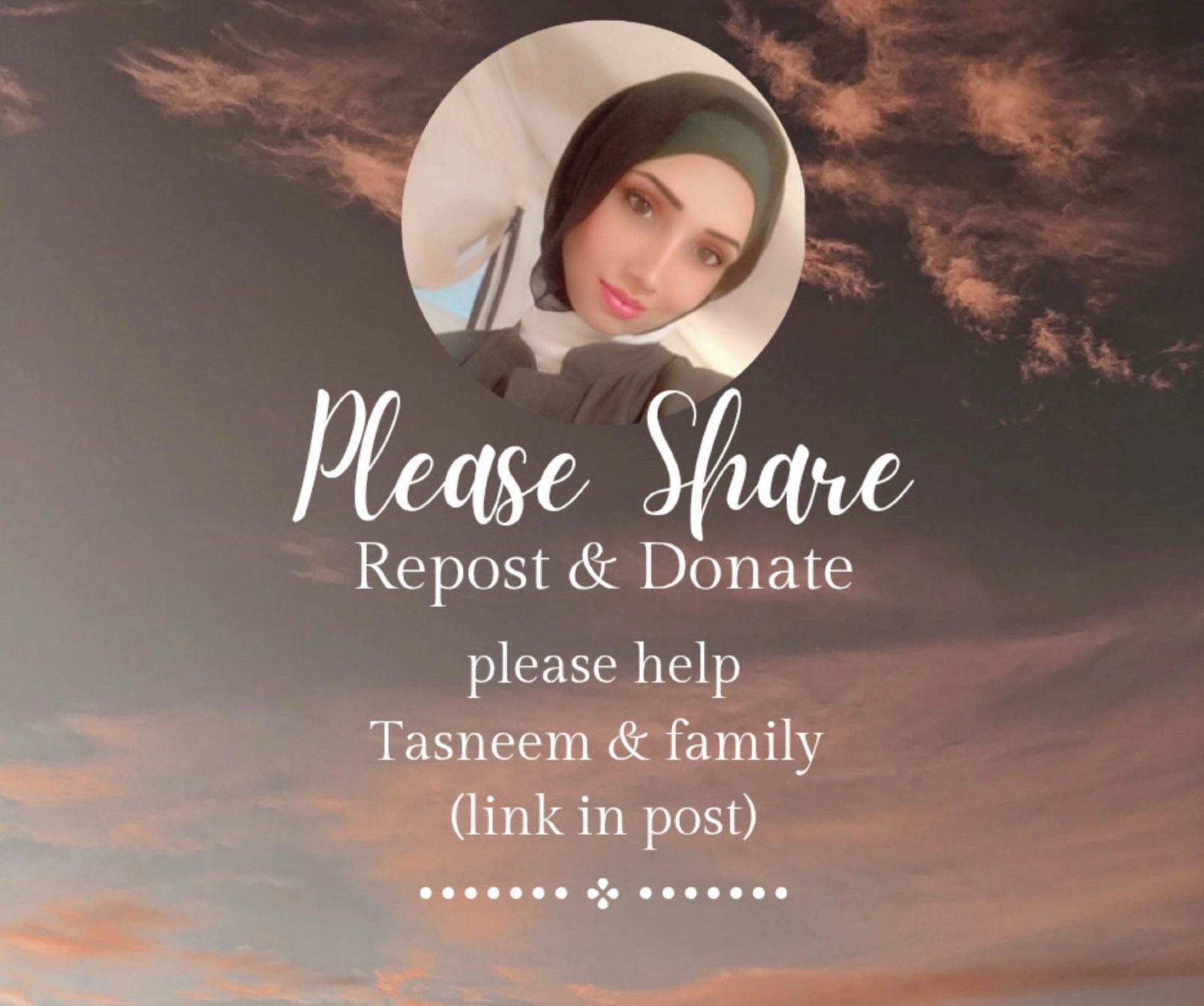 Tasneem's flyer.