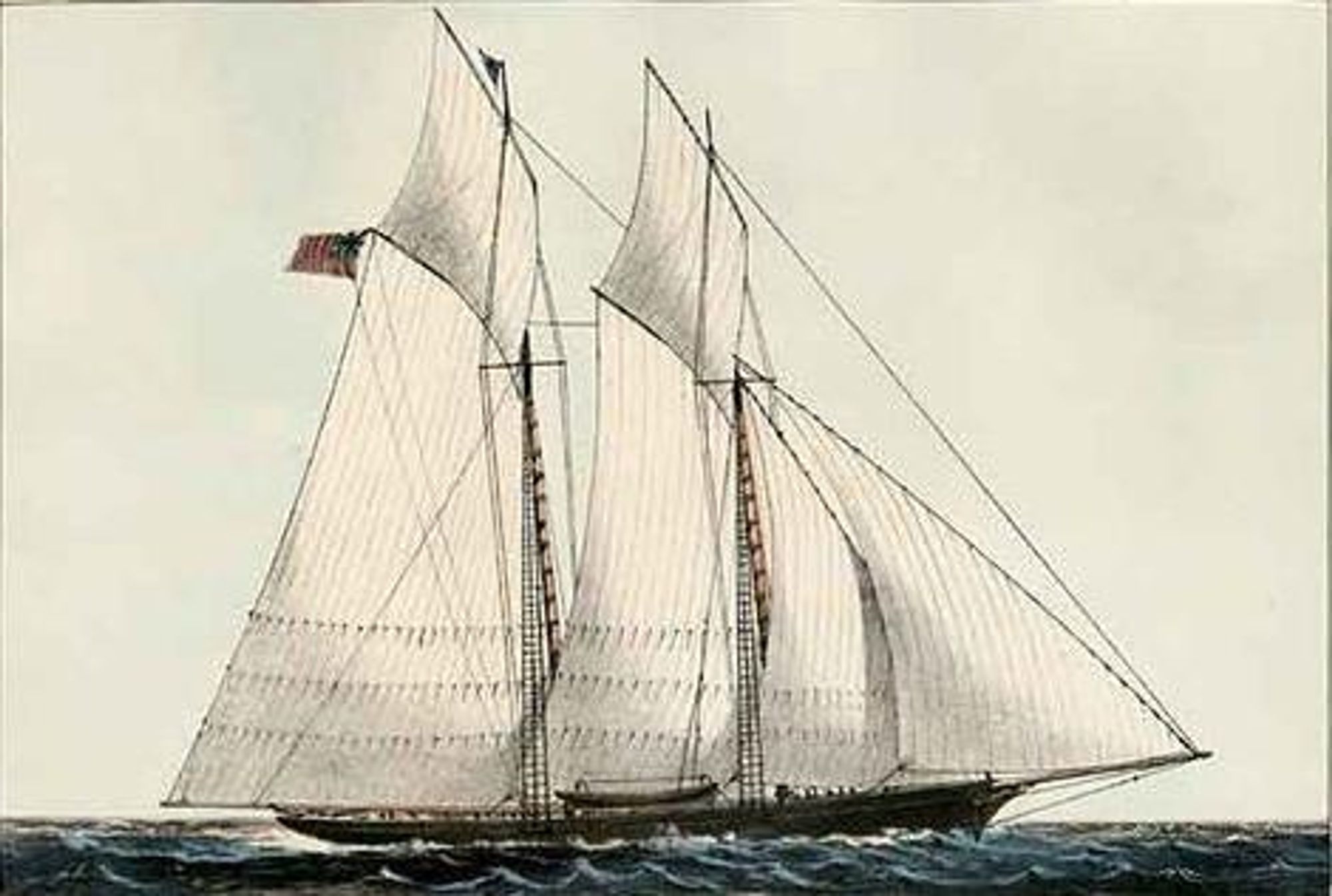 Schooner Yacht Cambria, 199 Tons