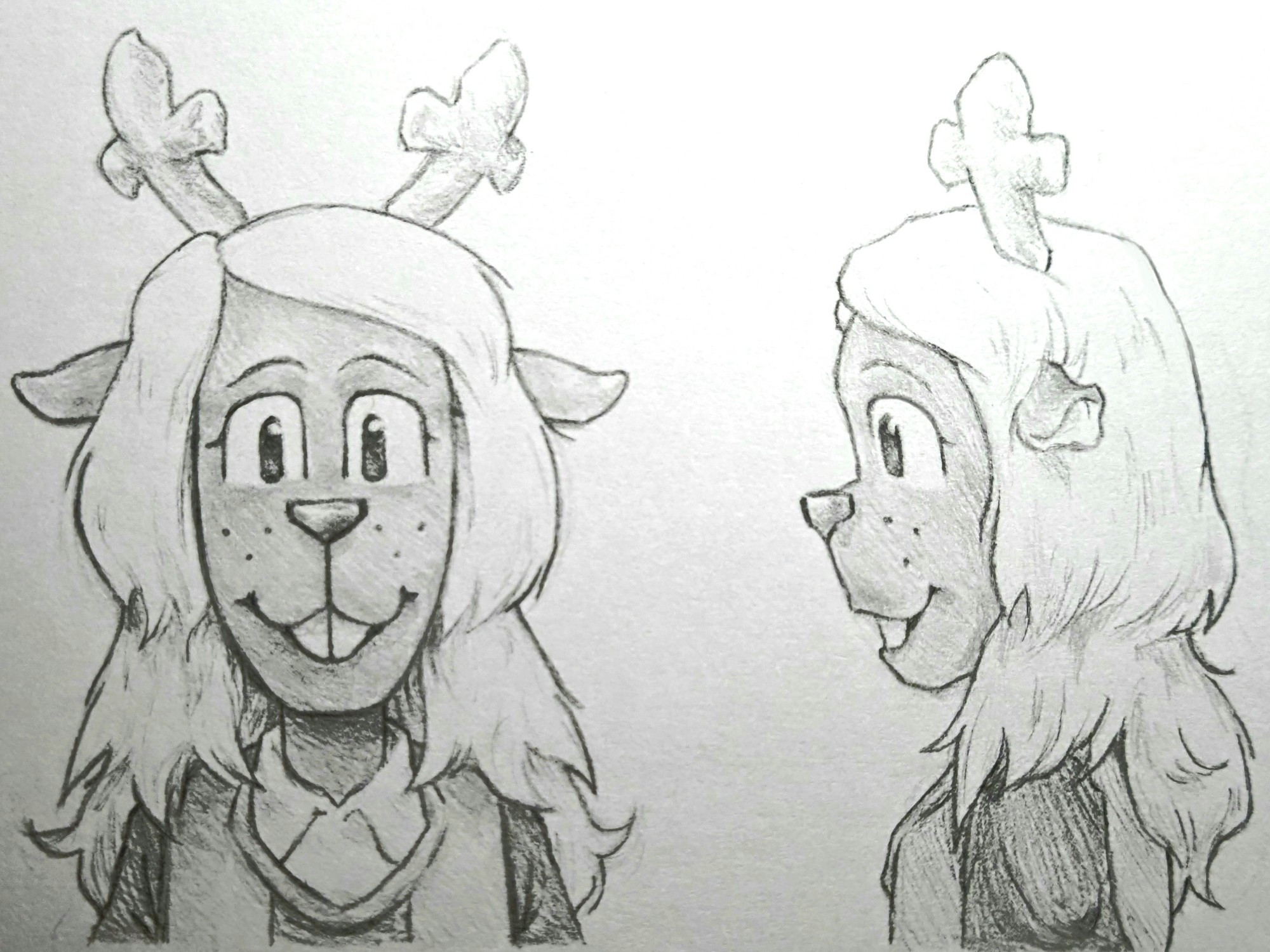 Noelle side profile ( which frankly could use a rework but- )