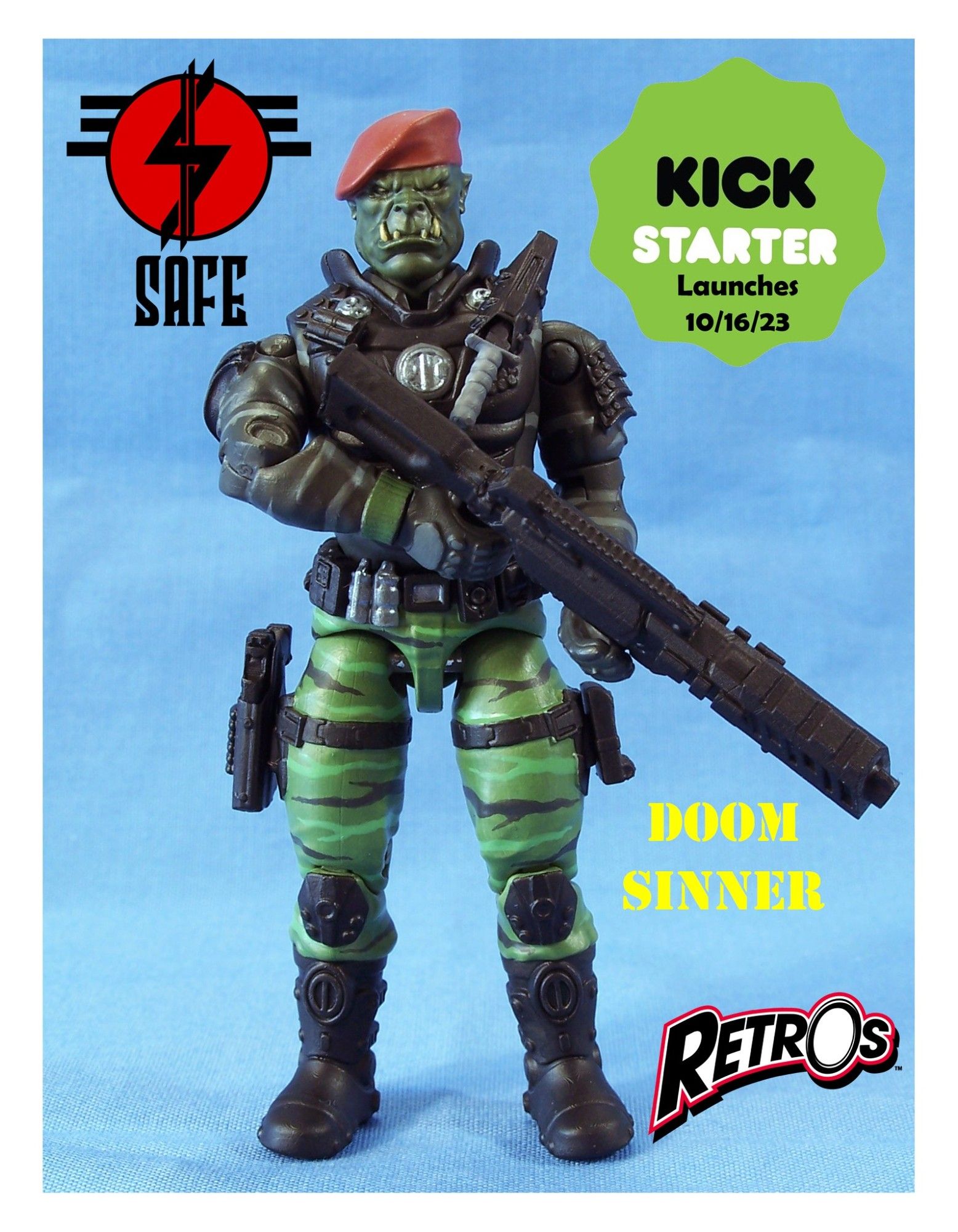 Zica Toys RetrOs Doom Sinner action figure promo shot