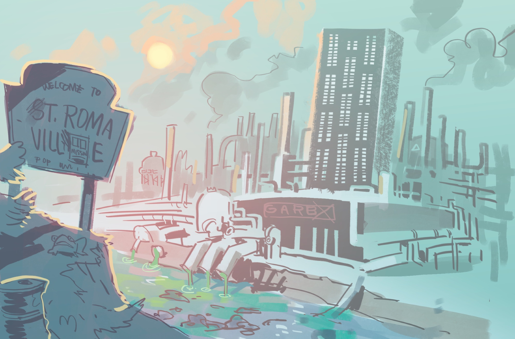 this version is similar to previous, but more industrialized and modern like DuPont, and also evil like DuPont.