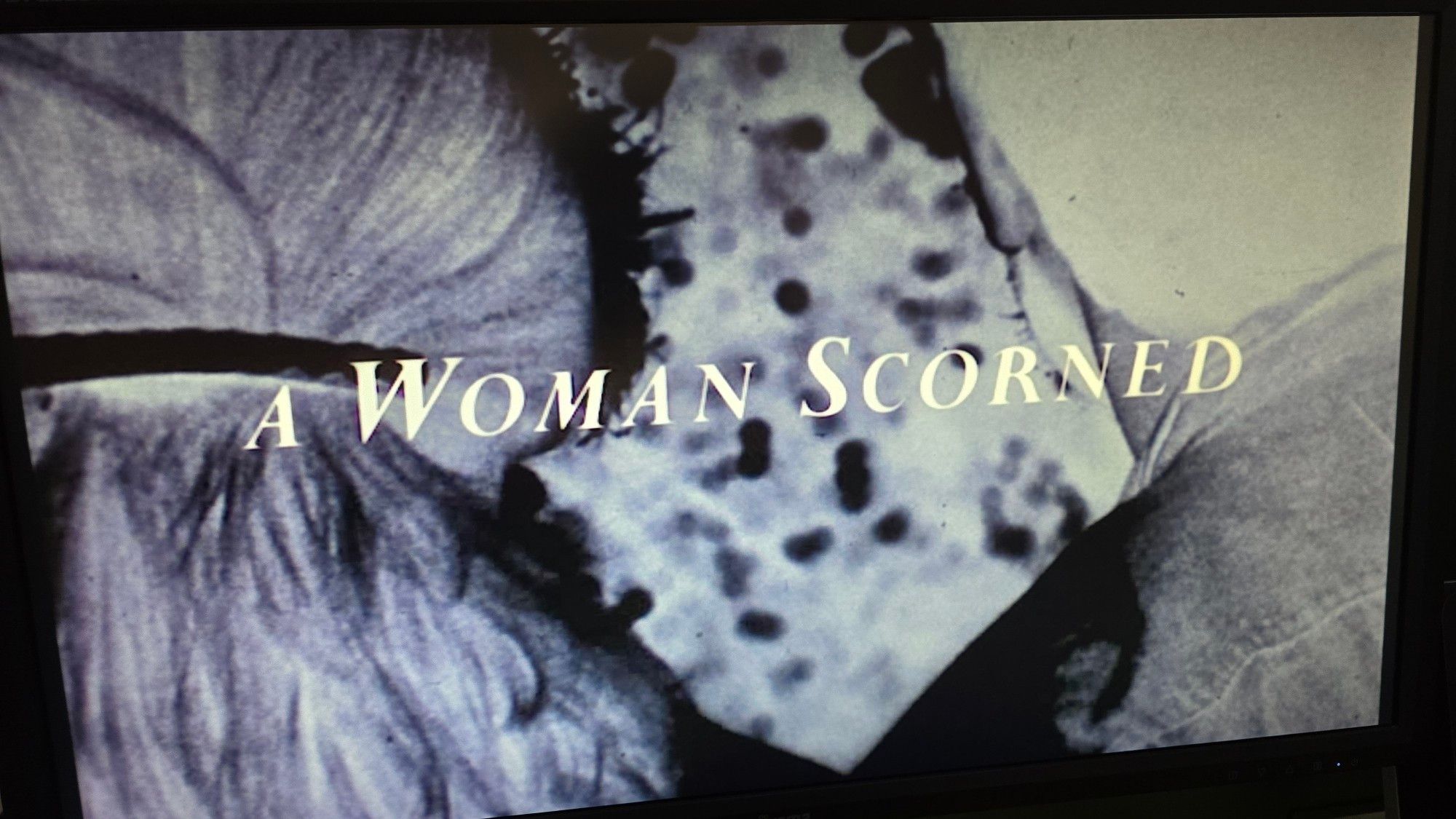 Titel im Vorspann: A Woman Scorned