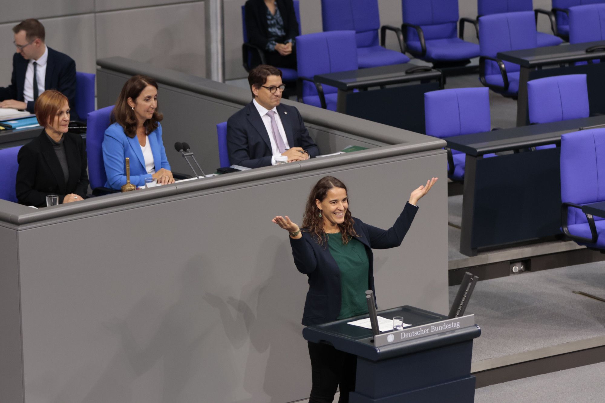 Foto von Heike Heubach im Bundestag