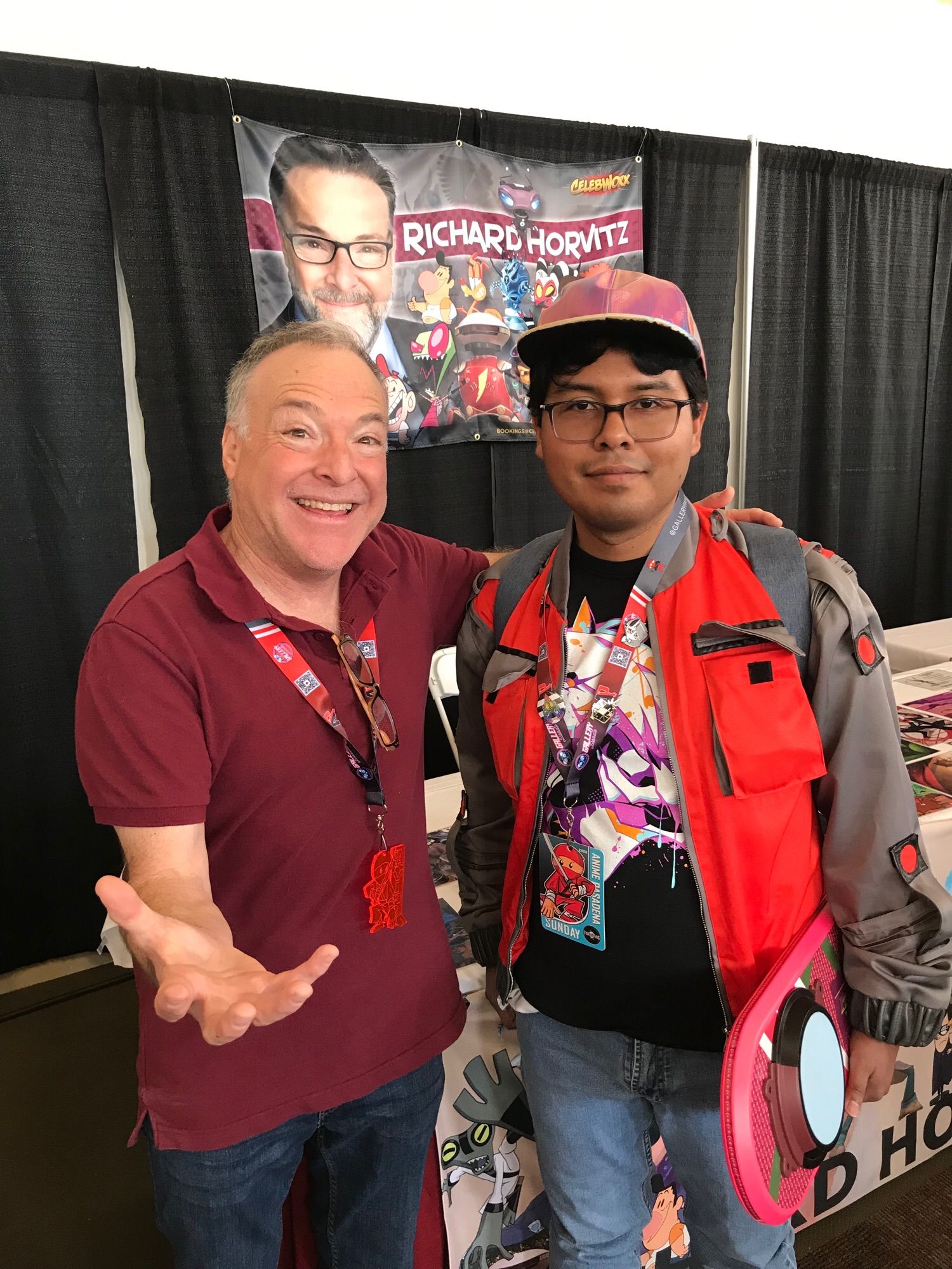 Me as Marty McFly with Richard Horvitz

He is a legend!