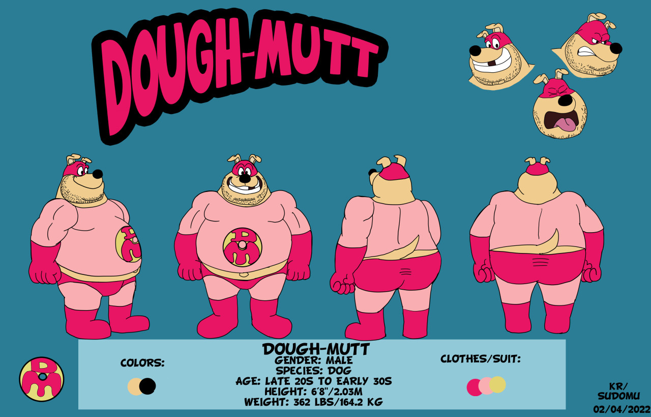 Ref sheet of Dough-Mutt