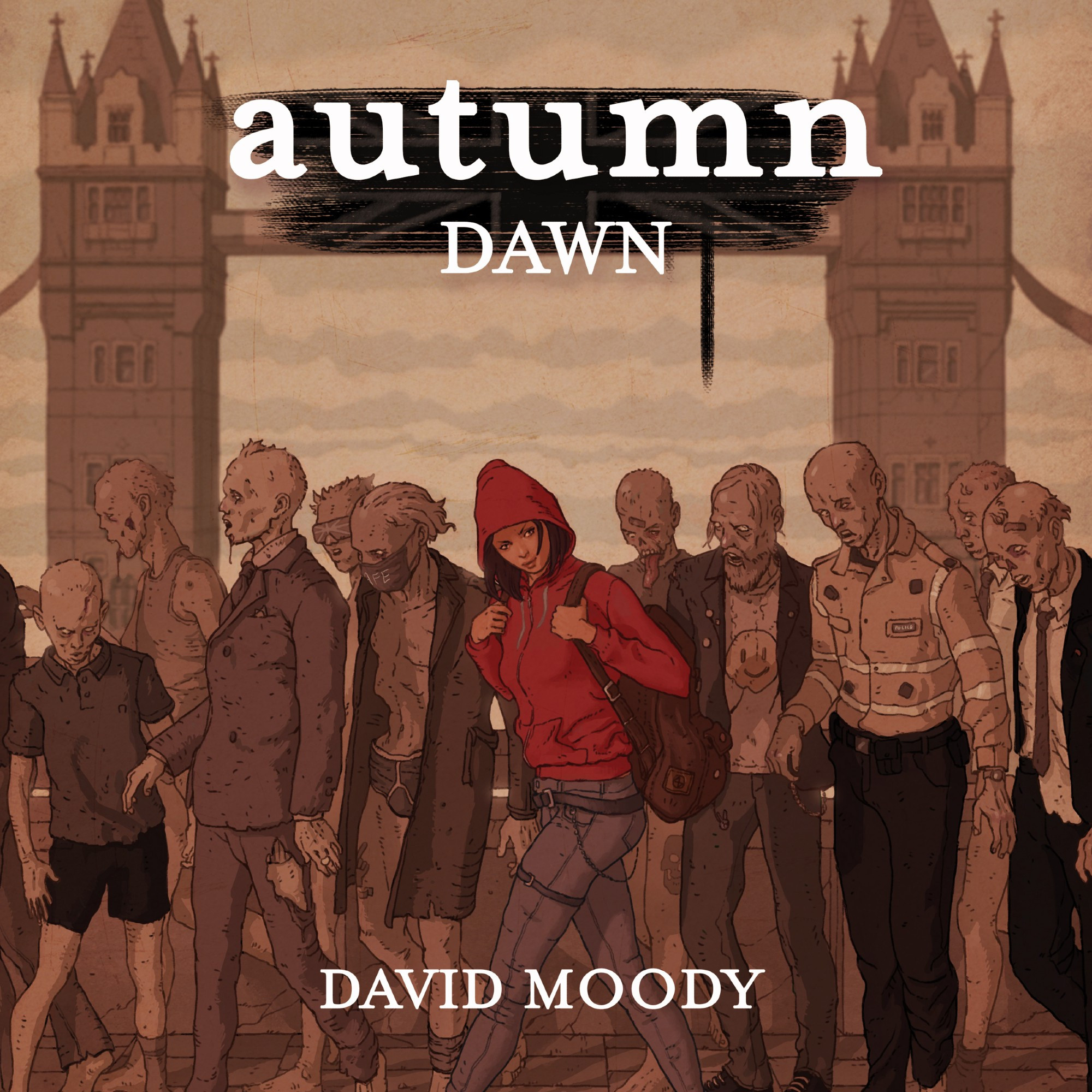 Autumn: Dawn by David Moody. Audiobook narrated by Aubrey Parsons