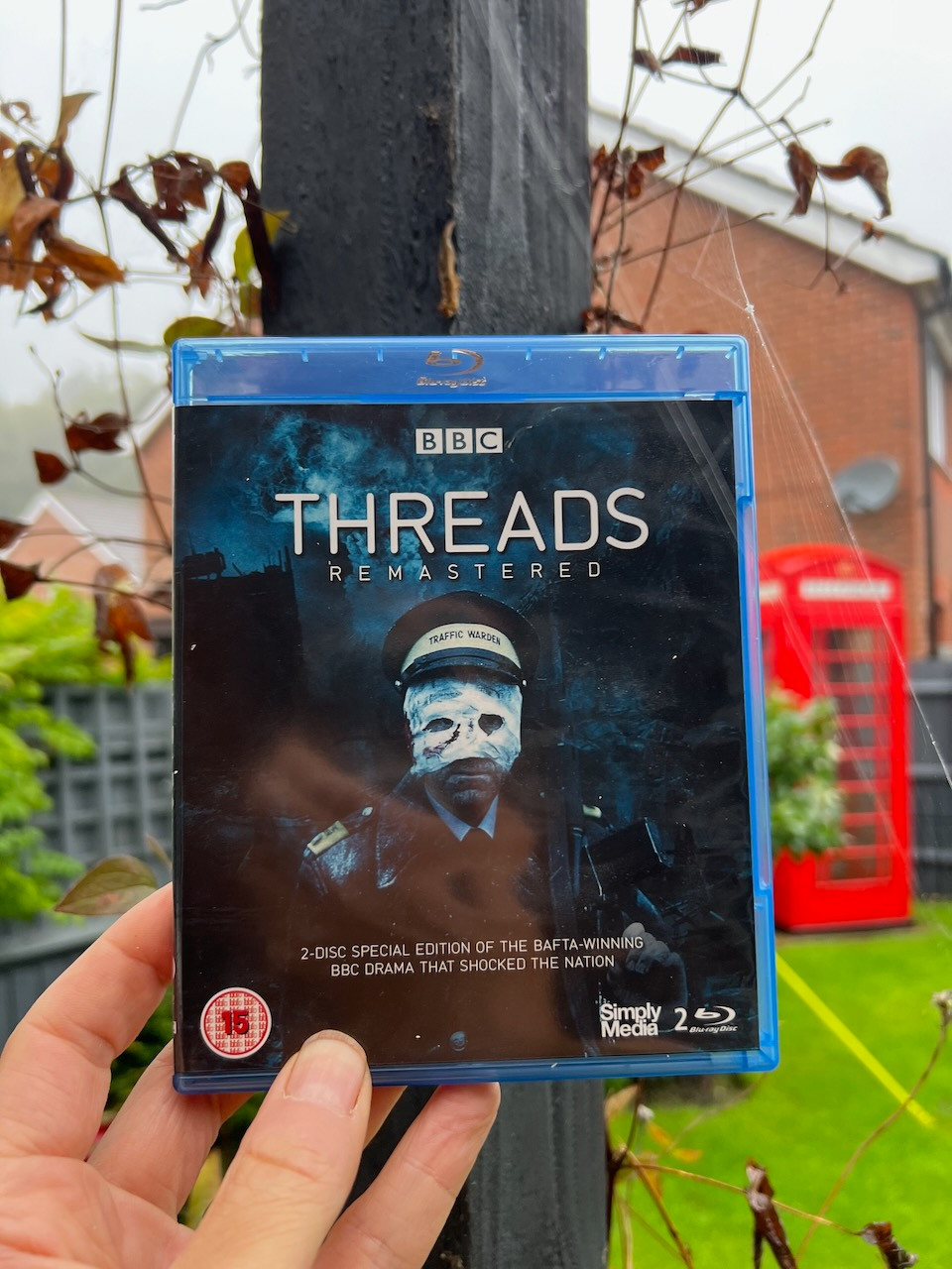 THREADS - complete with genuine spider web