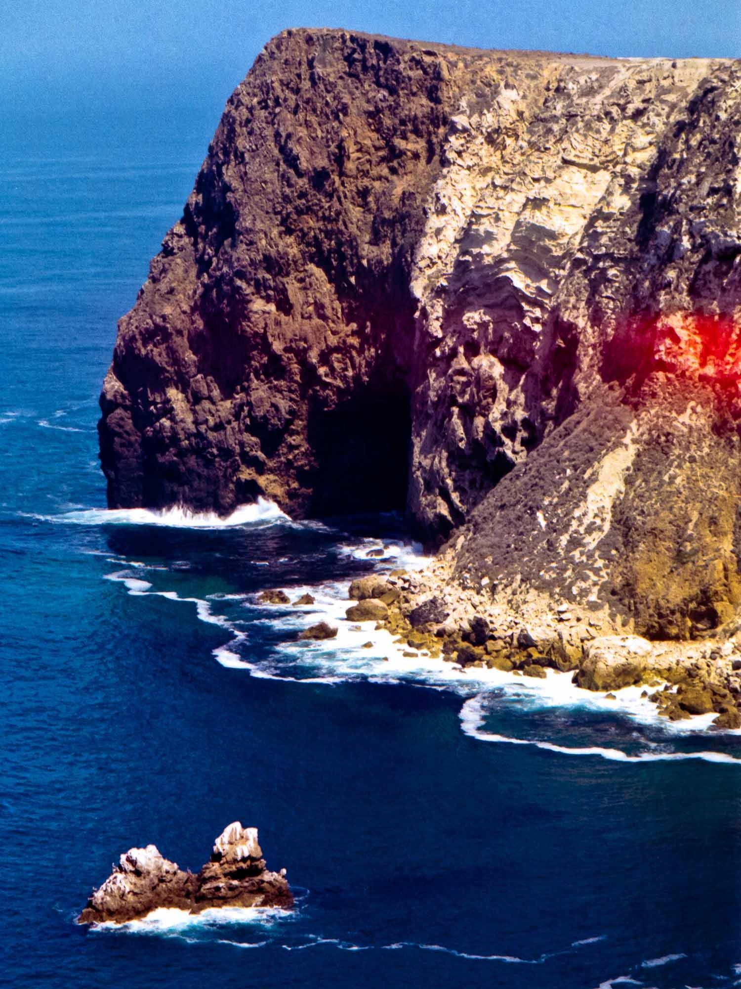 Santa Cruz Island in California.