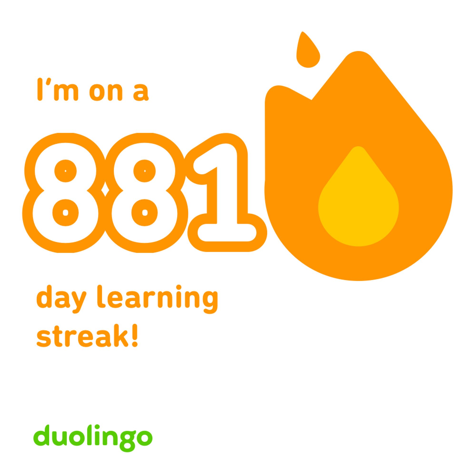 Duolingo Day 881