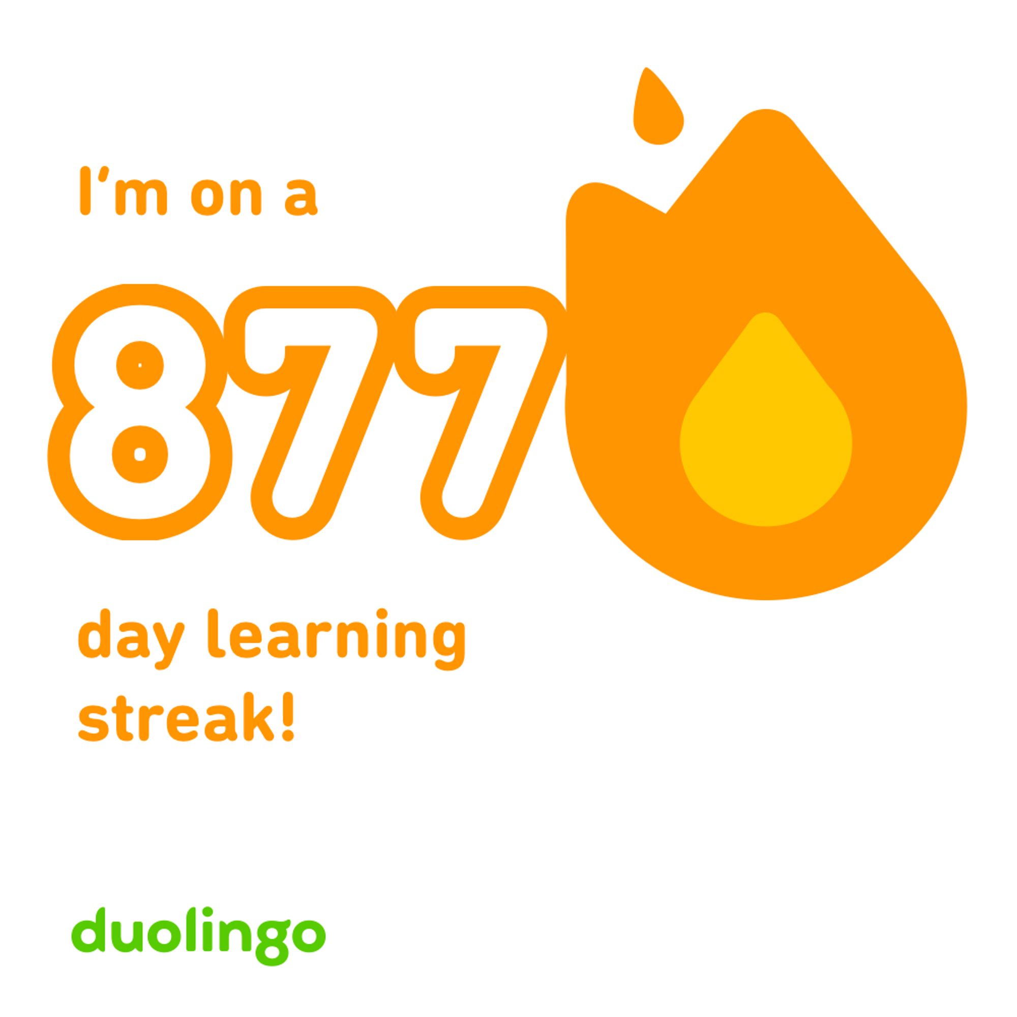 Duolingo Day 877