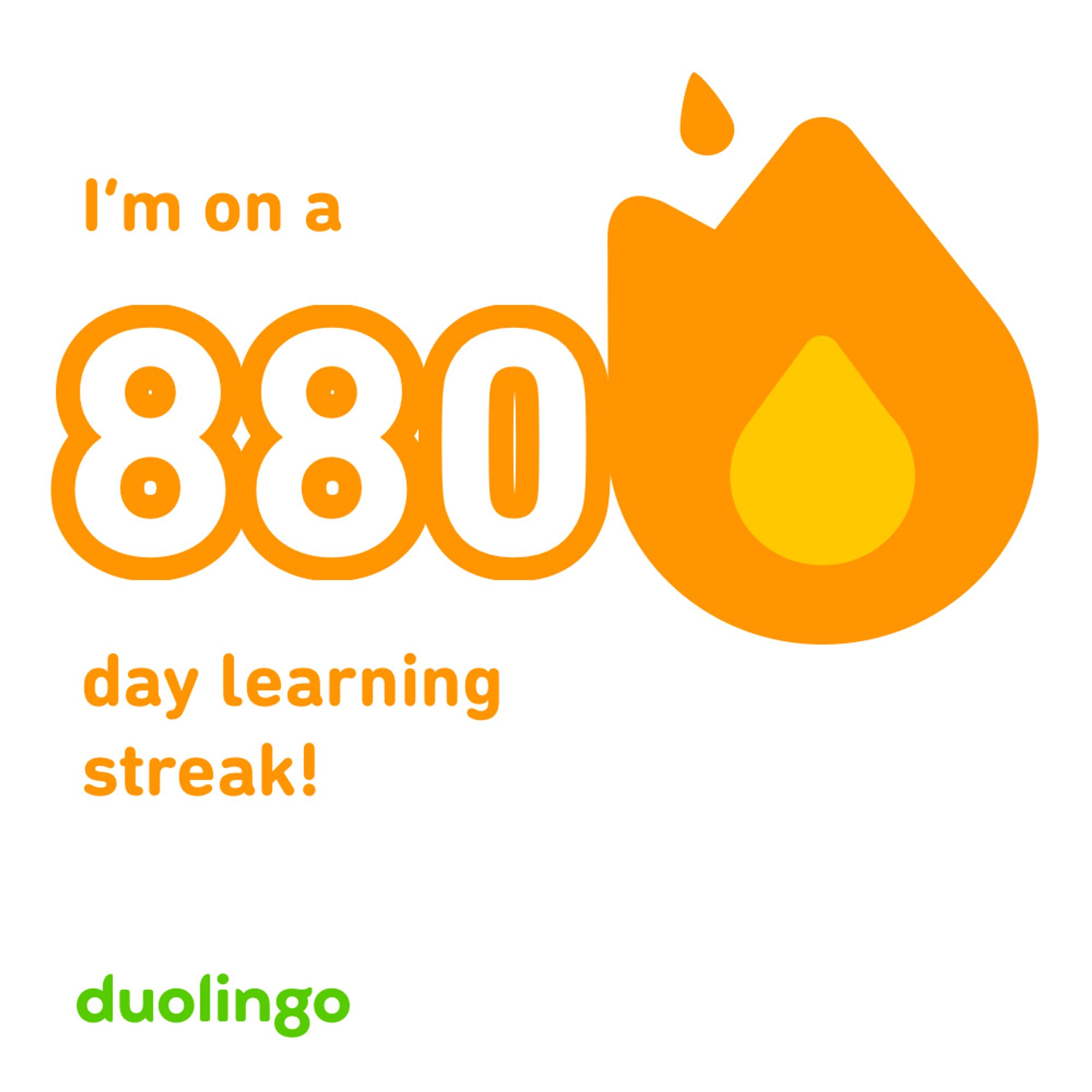 Duolingo Day 880