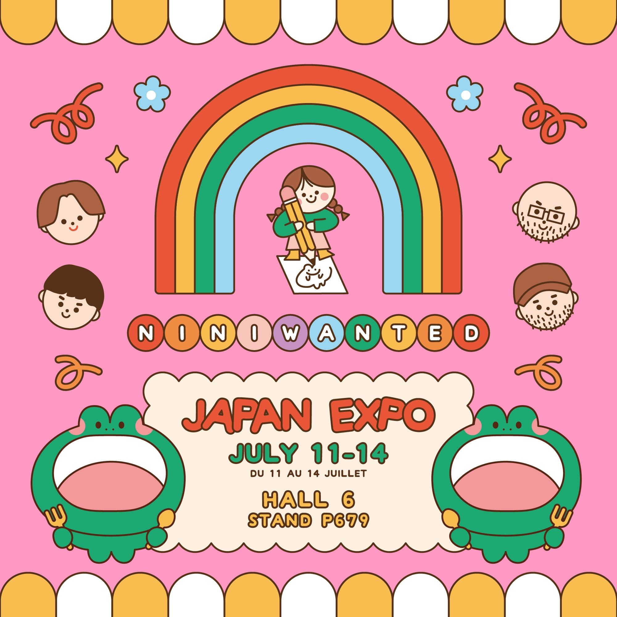 Illustration of my upcoming event at Japan Expo