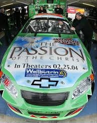 The passion of the Christ/interstate battery/wellbutrin NASCAR 