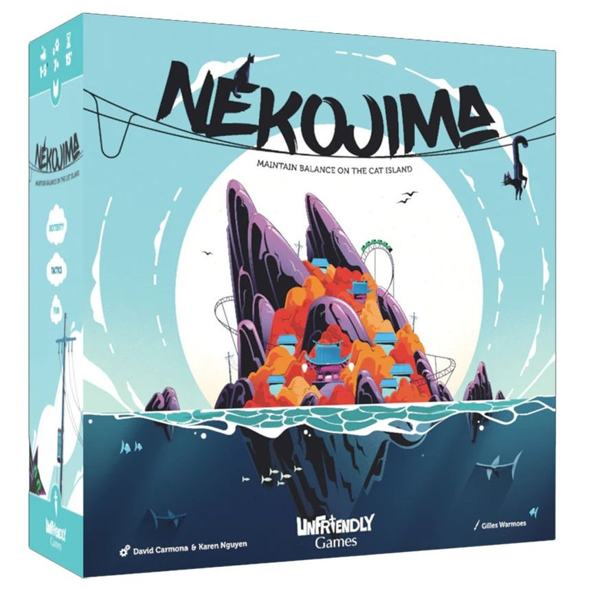 Box for the board game Nekojima