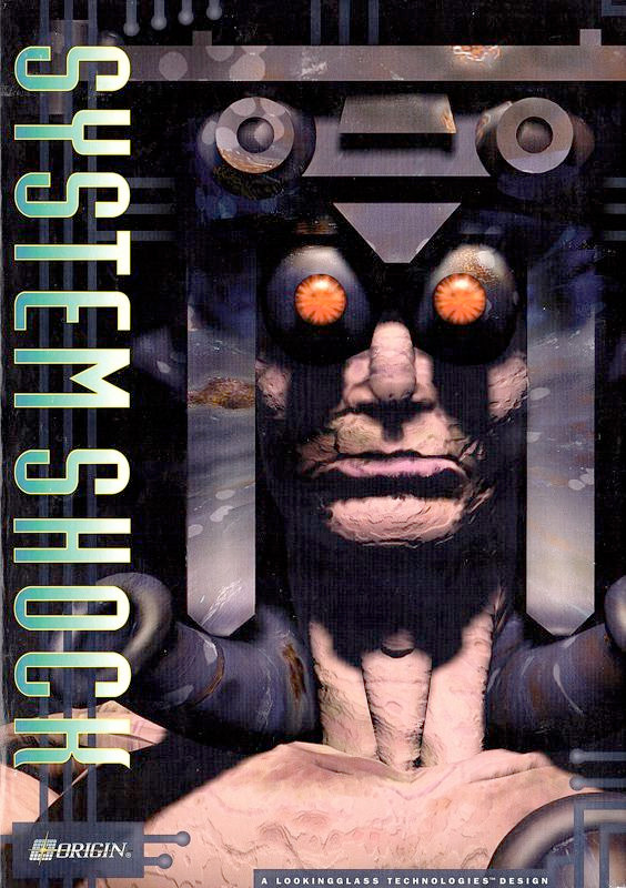 Cover image of the game "System Shock"