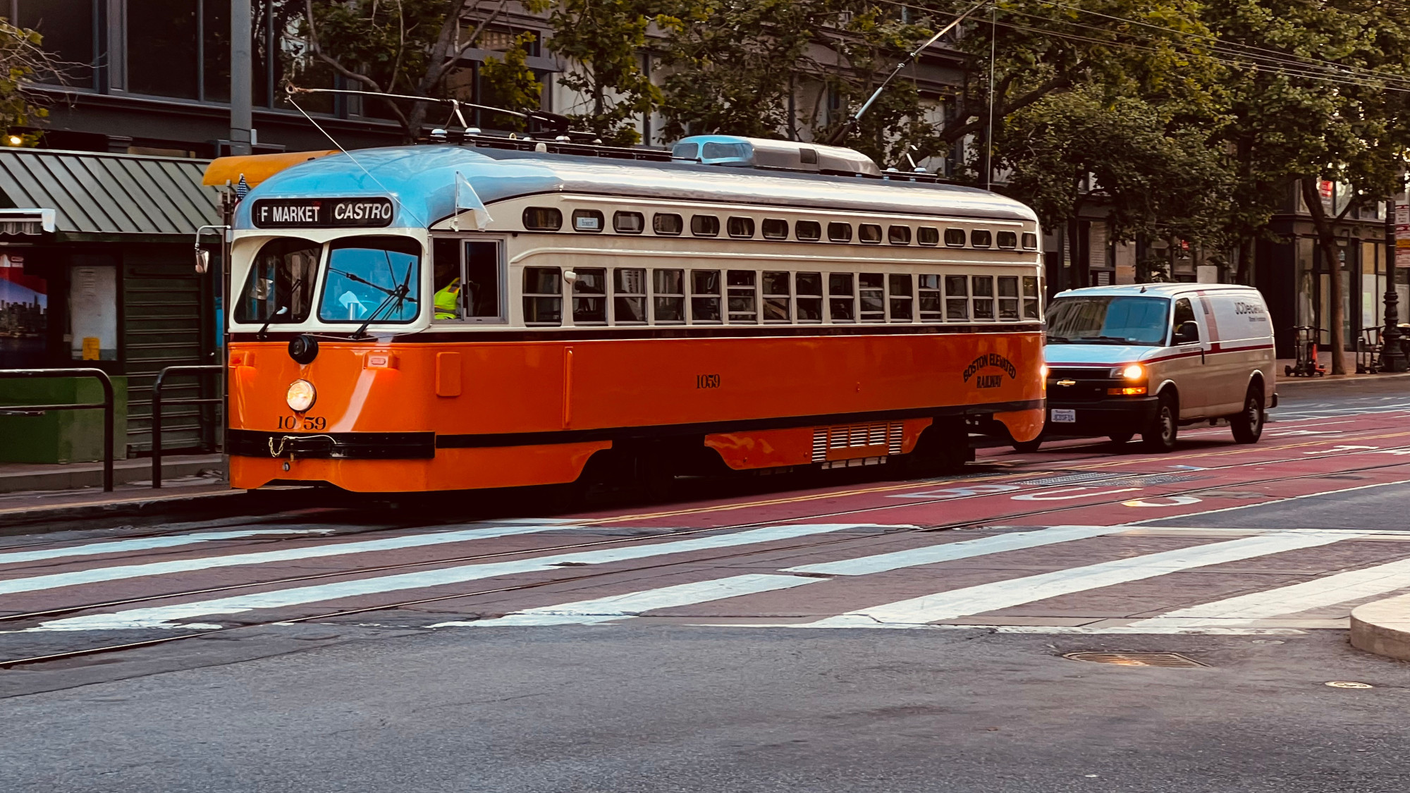 Streetcar in SF - used to be in Boston